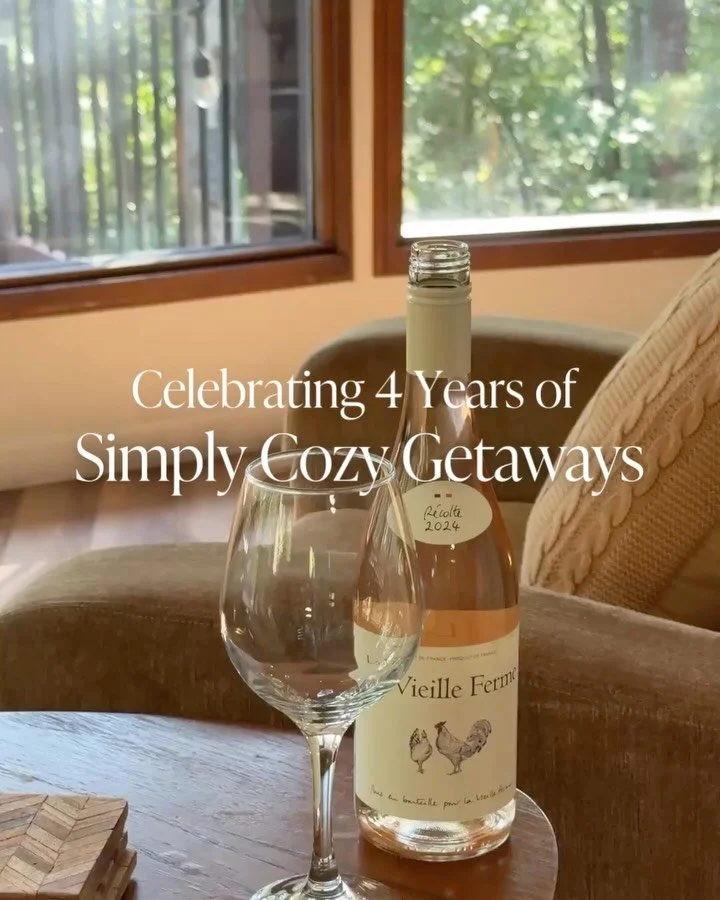 &ldquo;Time flies when you&rsquo;re making memories&rdquo;

This month, Simply Cozy Getaways turns 4! 

We&rsquo;re proud to have been named a 3x Airbnb Superhost since our launch and even prouder of the amazing guests who made it possible. 

Thank y