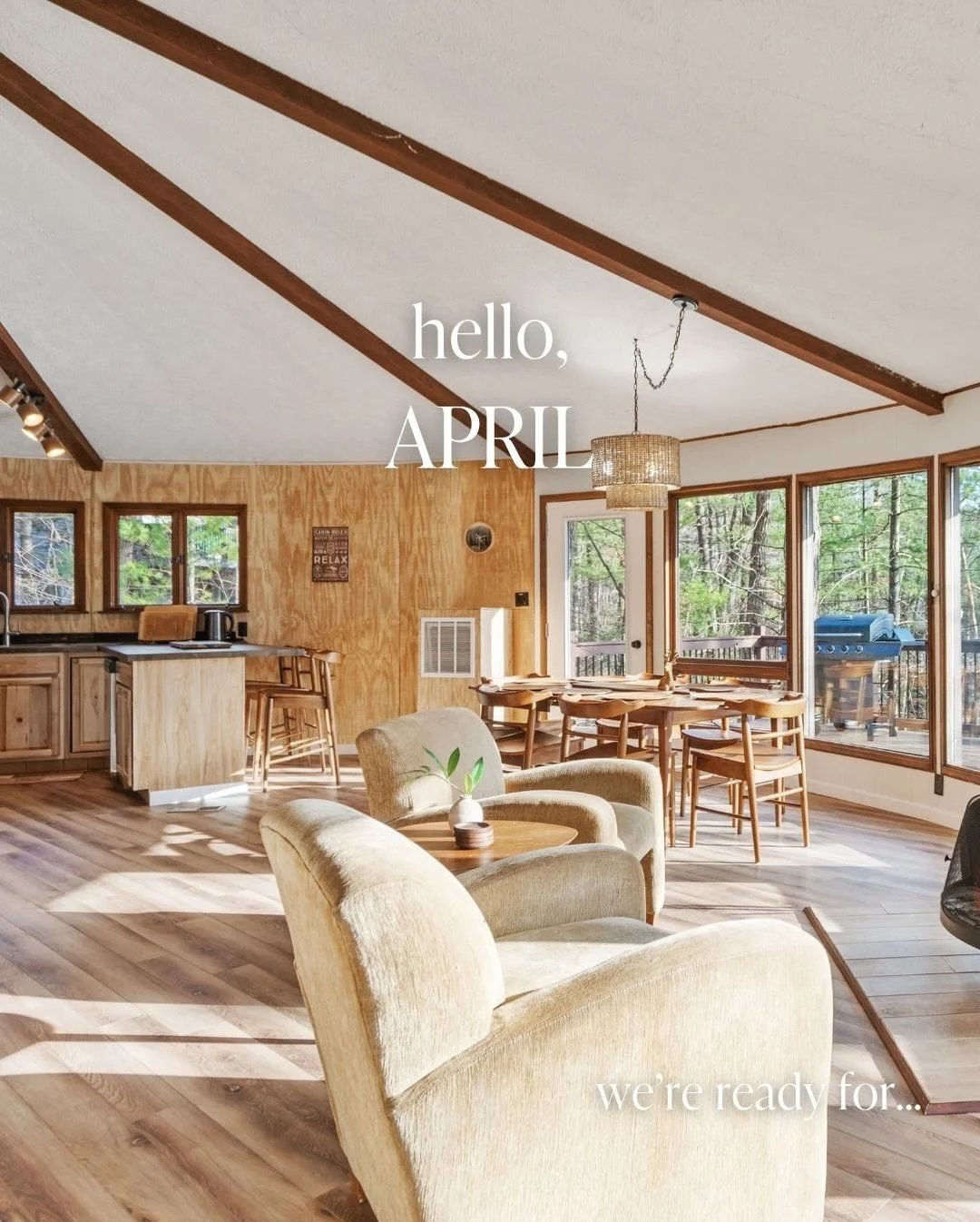 Hello, April ☀️ 

Longer days, softer light, and the perfect excuse to slow down.

This is your sign to step away, breathe deeper, and reset in nature.

📍Save this for your next escape!

#simplycozygetaways #bryceresort #travelfromdc #visitshenandoa