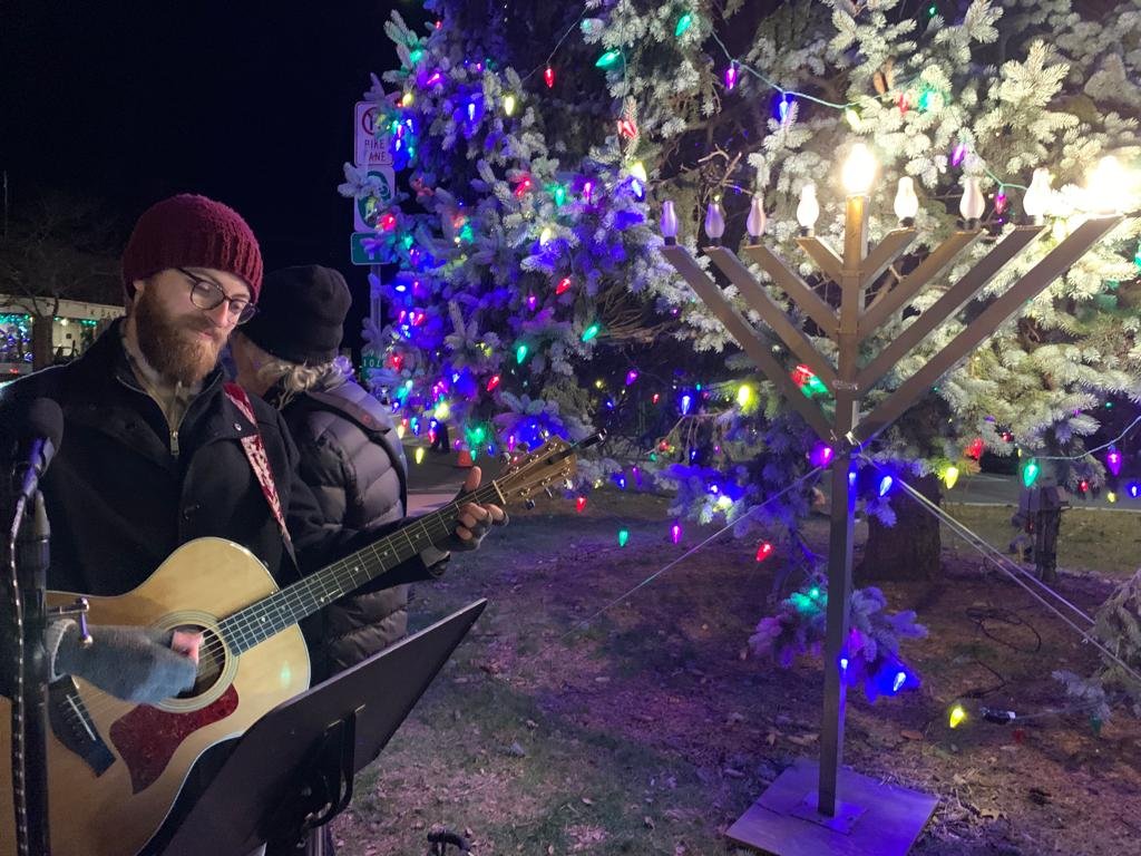 The Chanukah Lighting in Sag Harbor