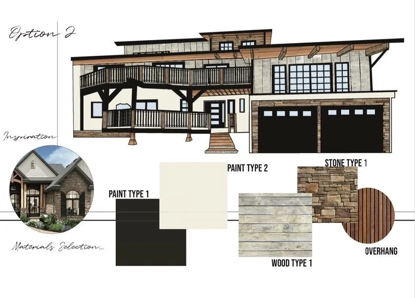 EXTERIOR RESIDENTIAL DESIGN | OPTION 2 