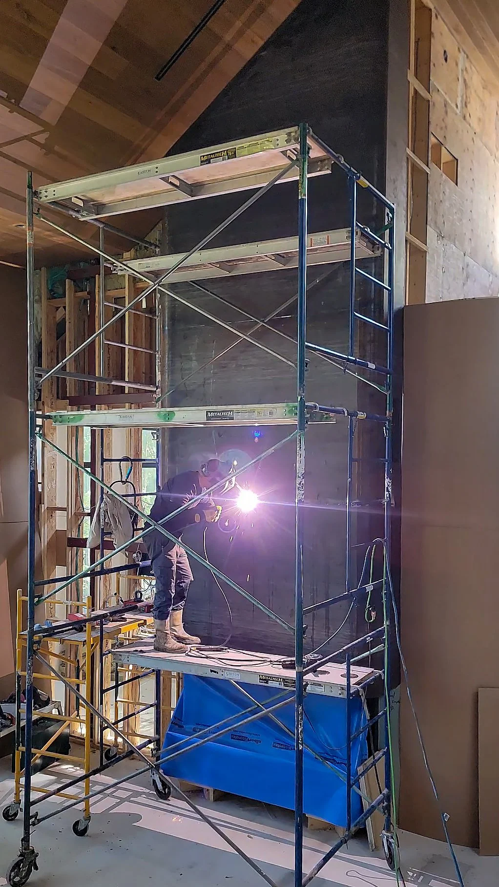 Mobile Welding on Jobsite