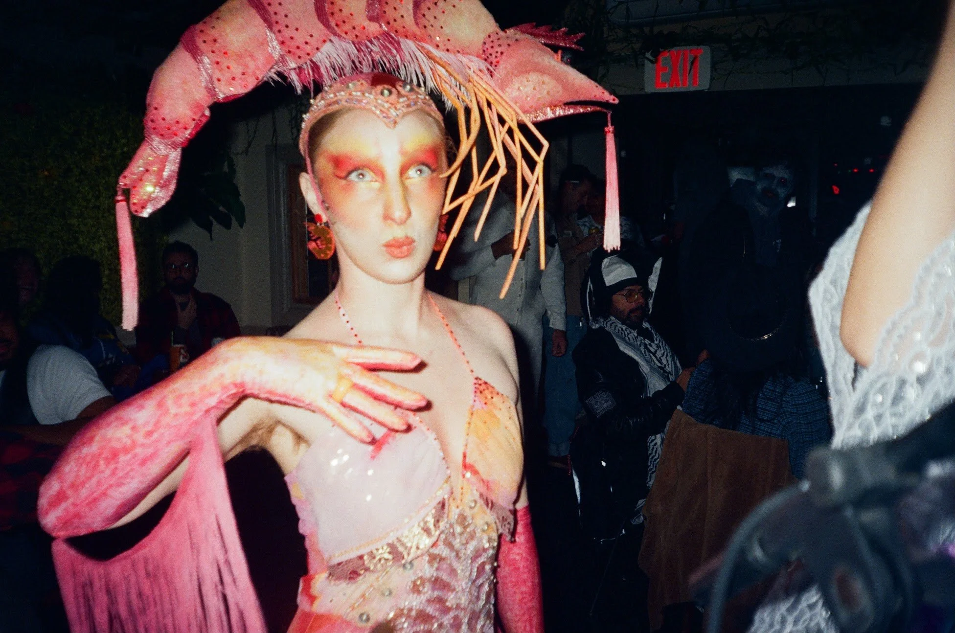 Headpiece designed and built by Bridgette Burton