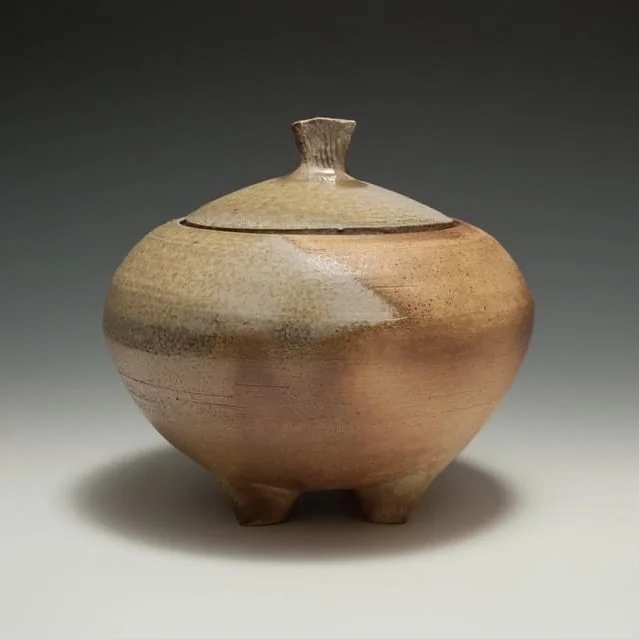Wood fired jar. VIVA Pottery 2019