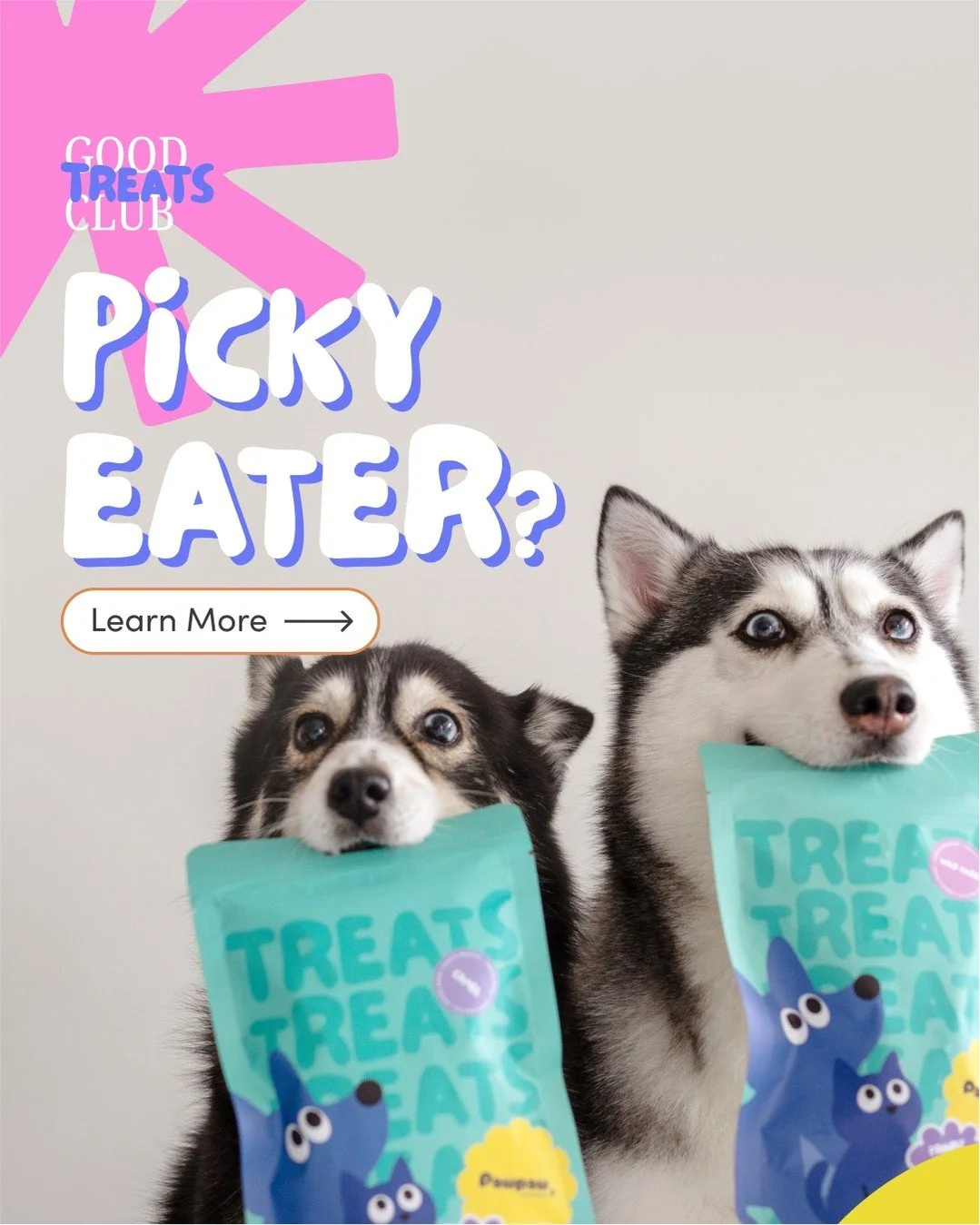 Stop wasting money on treats they won&rsquo;t touch.

With Good Treats Club&rsquo;s Protein Sampler, your pup can try before you buy and finally find their favourite! 🐶💛

👉 Shop the sampler today at our link-in-bio

#pawpaw360 #goodtreatsclub
