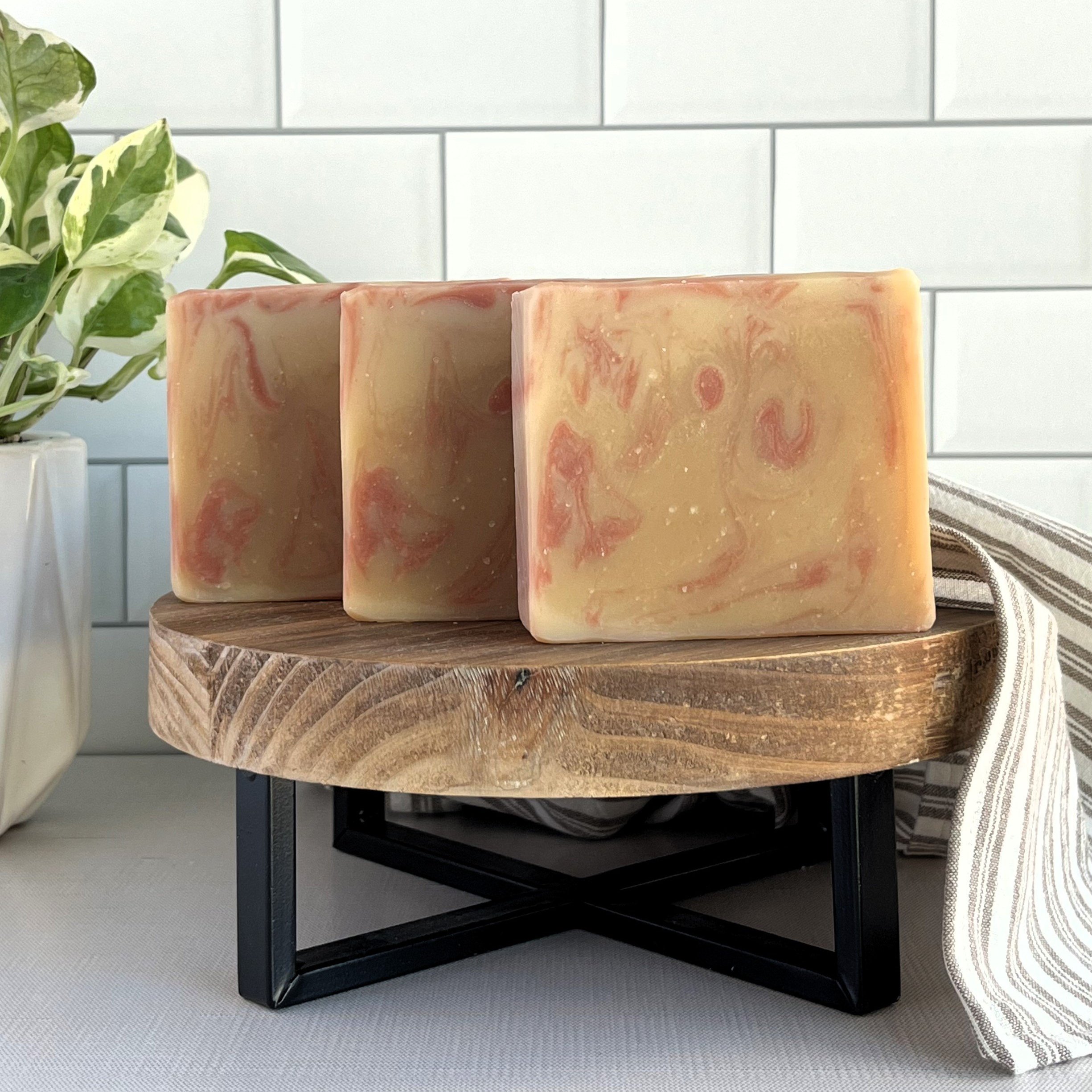 Winters' Blessings Soap Co. Cherry Almond Goat Milk Soap