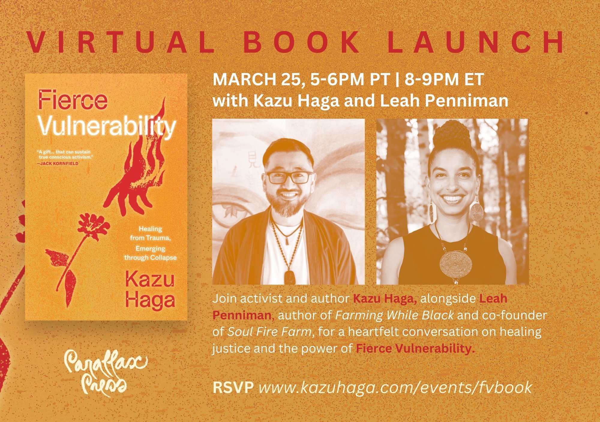 Fierce Vulnerability BOOK LAUNCH!!