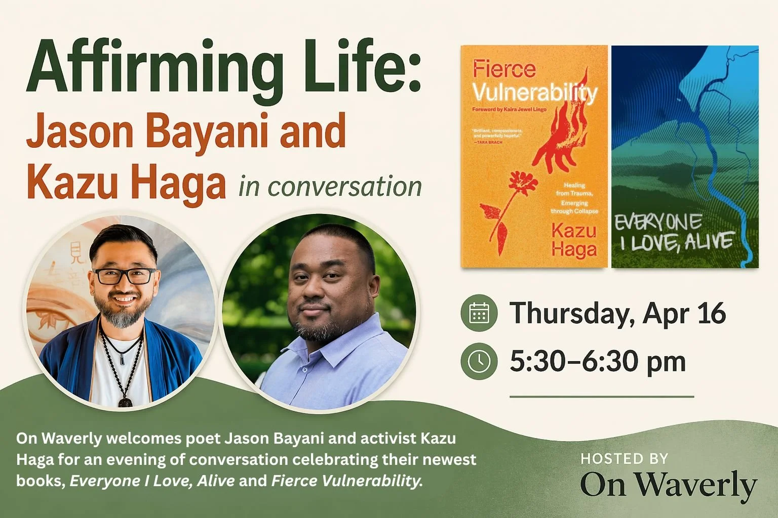 Affirming Life: Jason Bayani and Kazu Haga in Conversation
