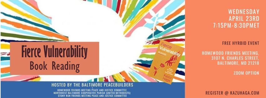 Fierce Vulnerability Book Talk - Baltimore