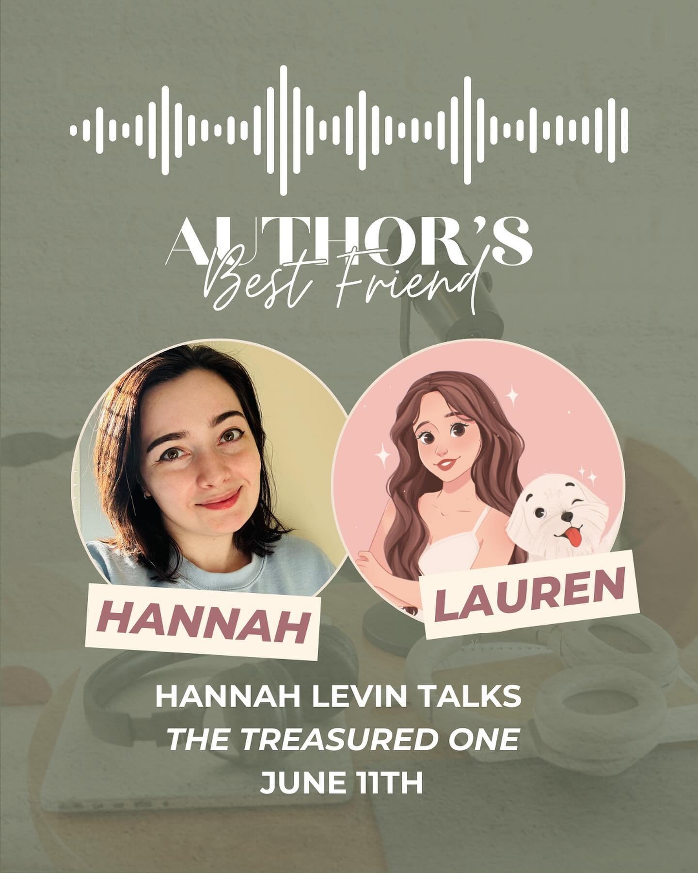 Entering our fantasy era with the next two podcasts!! First up next week, @authorhlevin and @wordsmith_editing talk about Hannah&rsquo;s writing process, what it was like to work with an independent press, and&hellip;fae golden retrievers 👀

#author