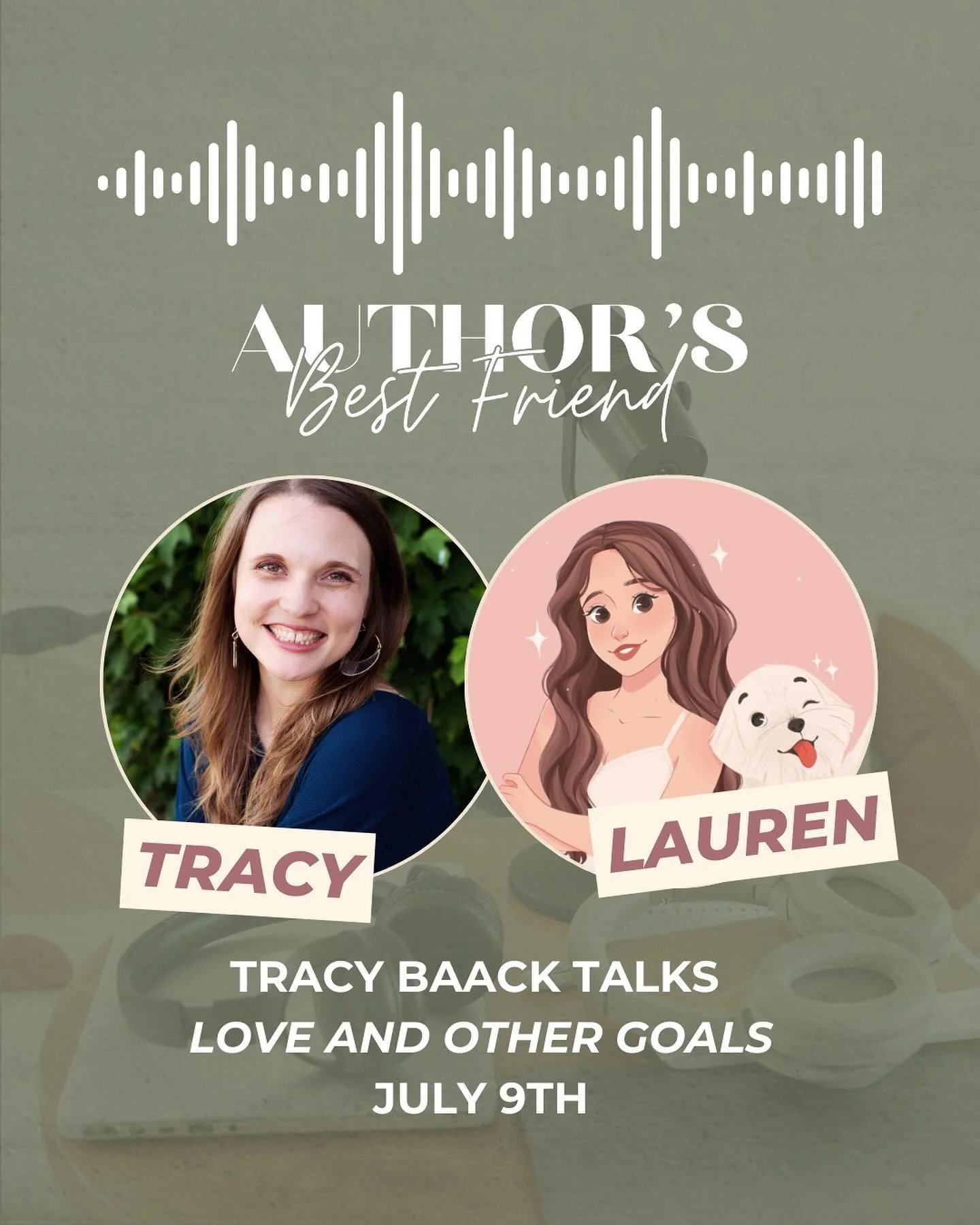 ‼️ so excited for this podcast next week! The ABF team got to work with @authortracybaack on her debut release, Love and Other Goals, and now we get to talk all about it on the podcast!! Check it out next week 💜 

#sweetromance #soccerromance #bookp