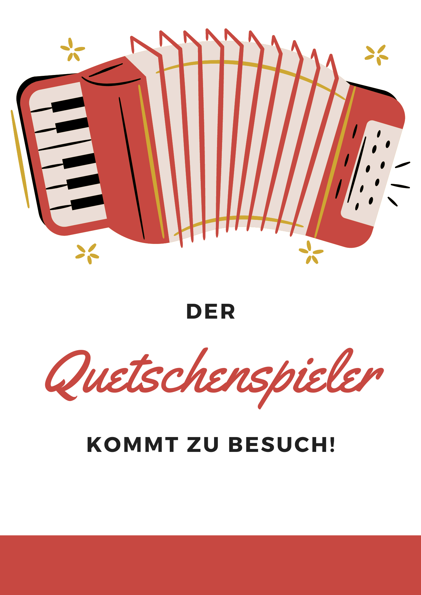 Quetschenspieler zu Besuch