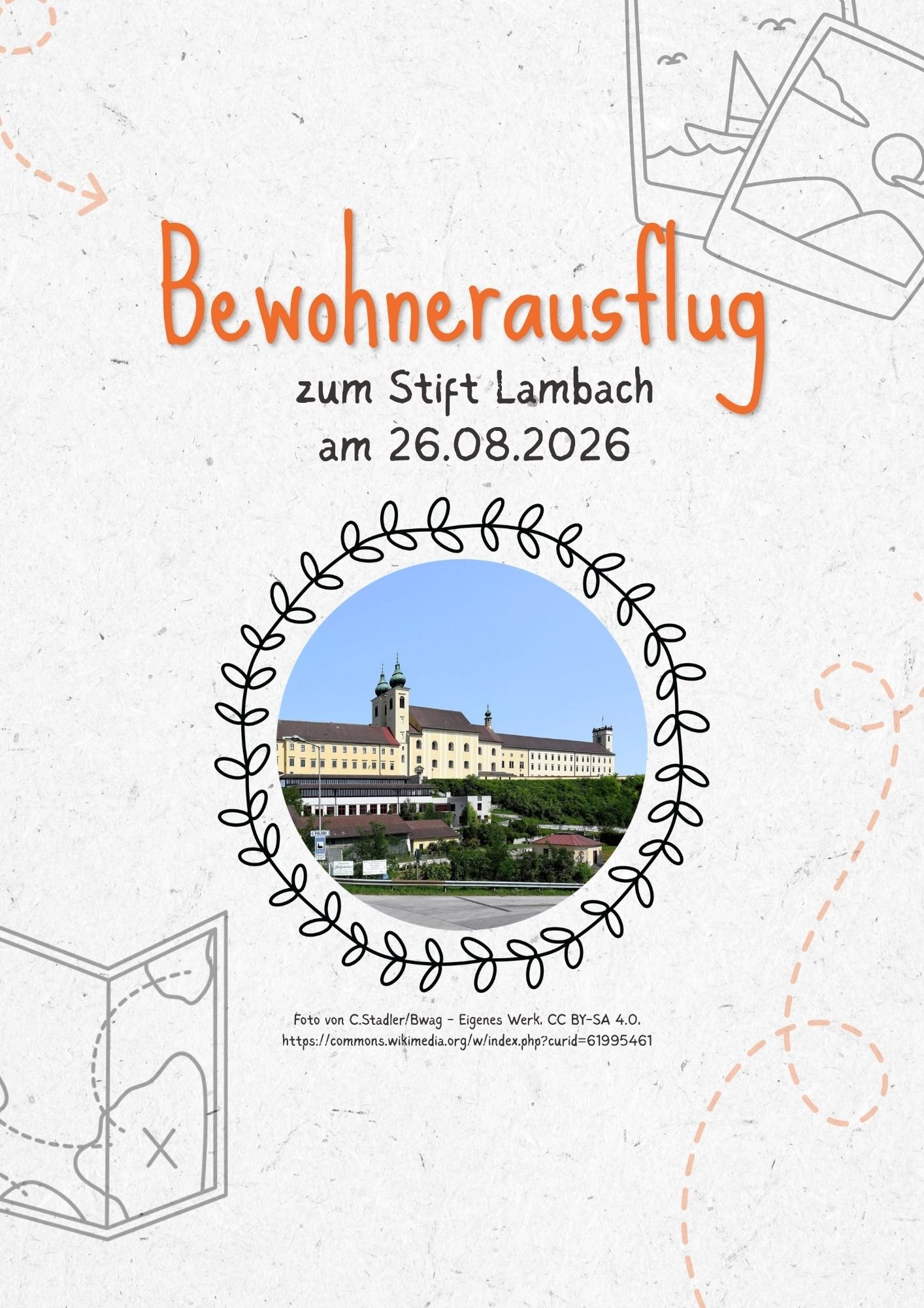 Bewohnerausflug zum Stift Lambach