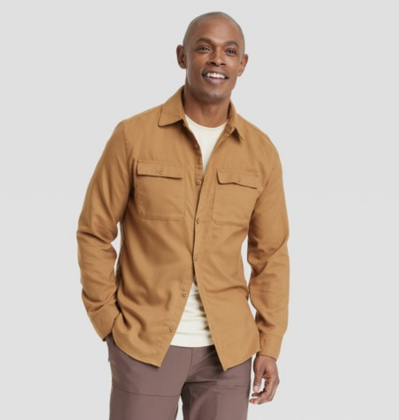 Target - Men's Long Sleeve Flannel Shirt