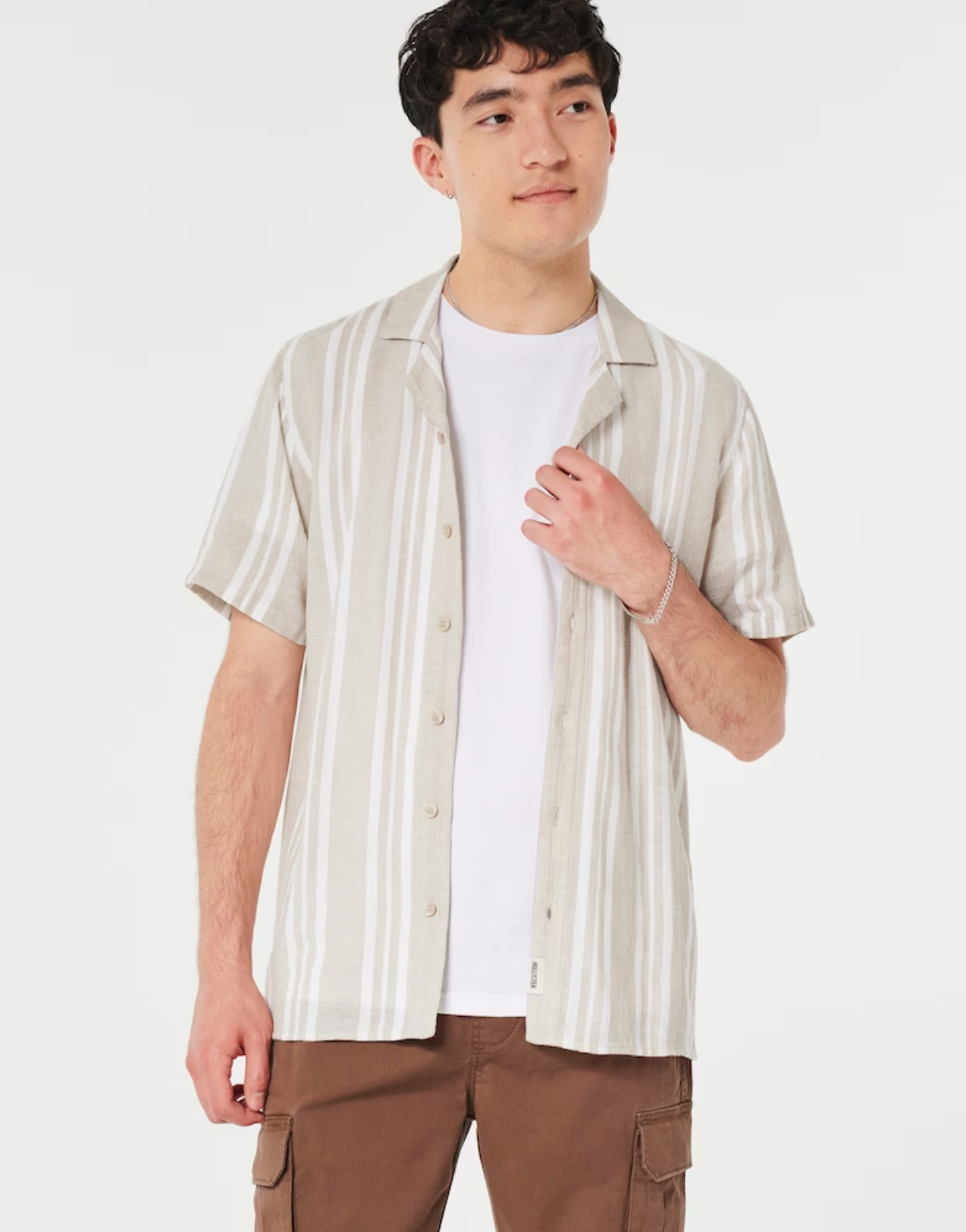 Hollister - Short-Sleeve Striped Shirt