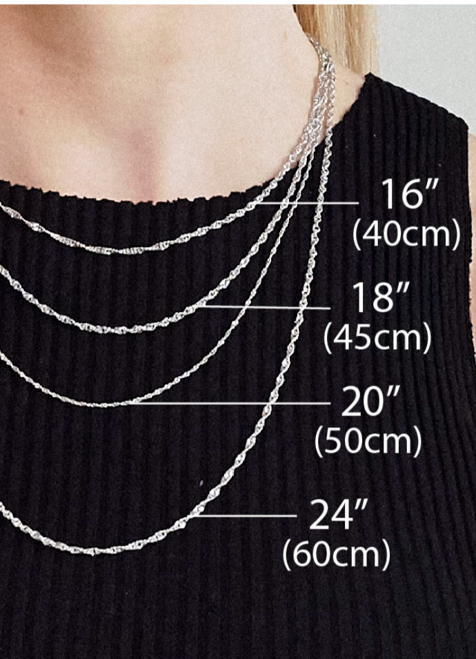 60 Cm Necklace Chain Chart Diamond Cut Curb Chain Gold