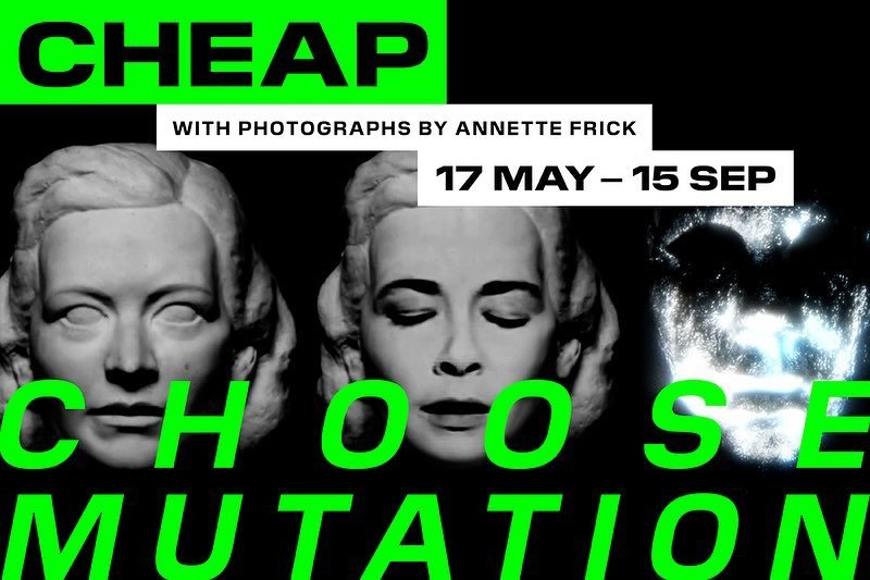 An art companion of Stockholm Art Week can be found in @acceleratorsu .⁠
⁠
&rdquo;Choose Mutation, with photographs by Annette Frick&rdquo; by the CHEAP collective is a part of &ldquo;Vaginal Davis: Magnificent Product&rdquo;, initiated by Moderna Mu