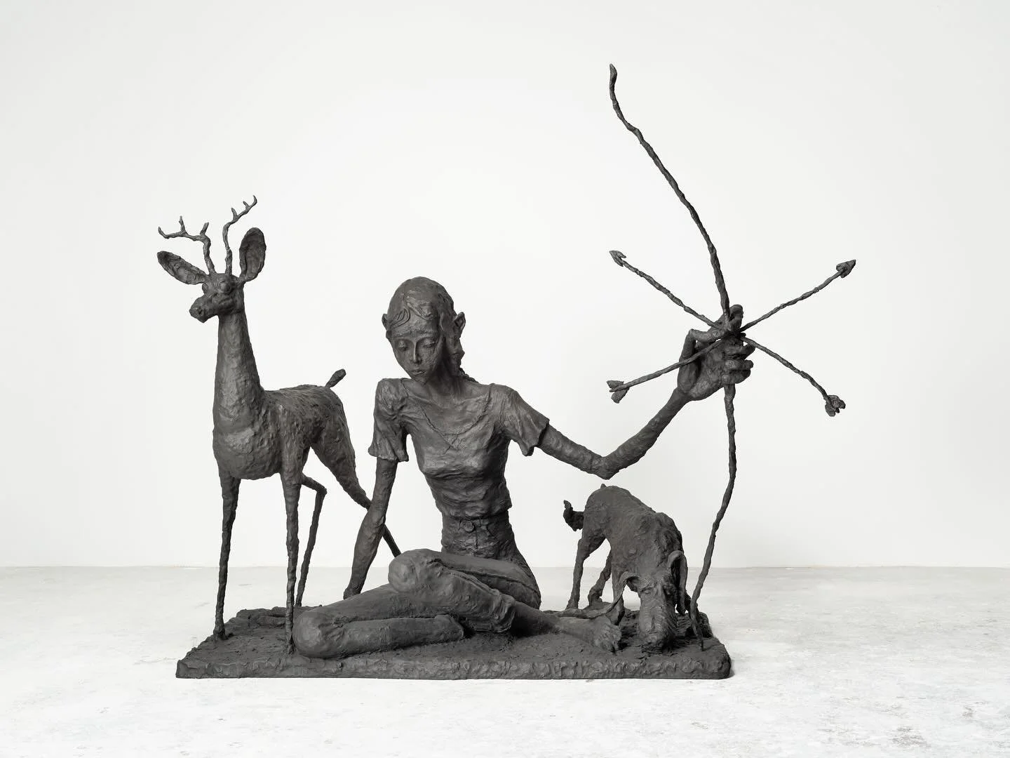 On view at &Aring;mells:

OSKAR KORS&Aacute;R &rdquo;SPEGLINGAR P&Aring; STYX&rdquo;
18 May &mdash; 8 June.

For more info visit amells.com or @amellsfineartdealer 📍

Diana
dark patinated bronze, 100 x 140 x 75 cm, signed by Oskar Kors&aacute;r.
Cre