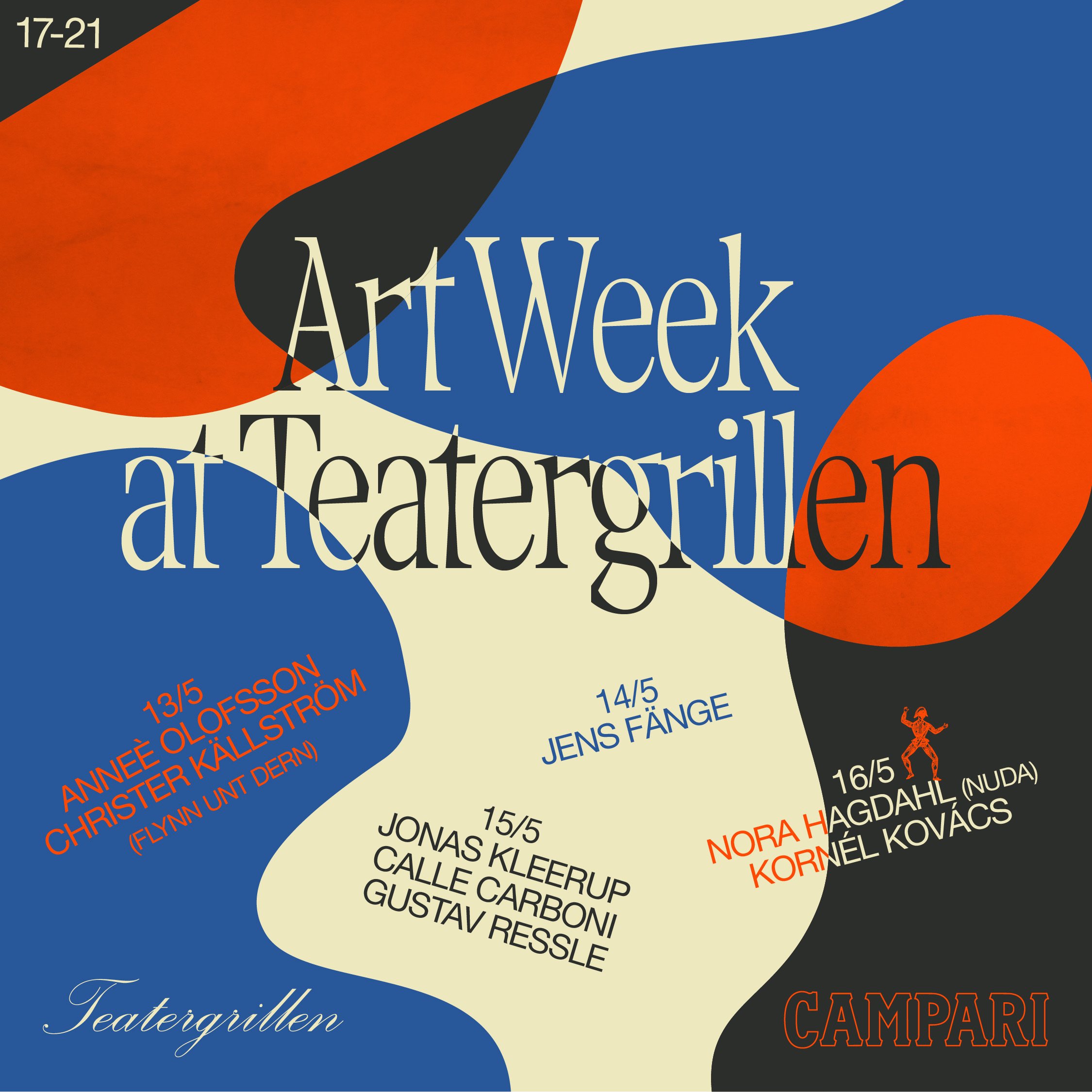 Official Art Bar: DJ - Nora Hagdahl & Kornél Kovács at Teatergrillen