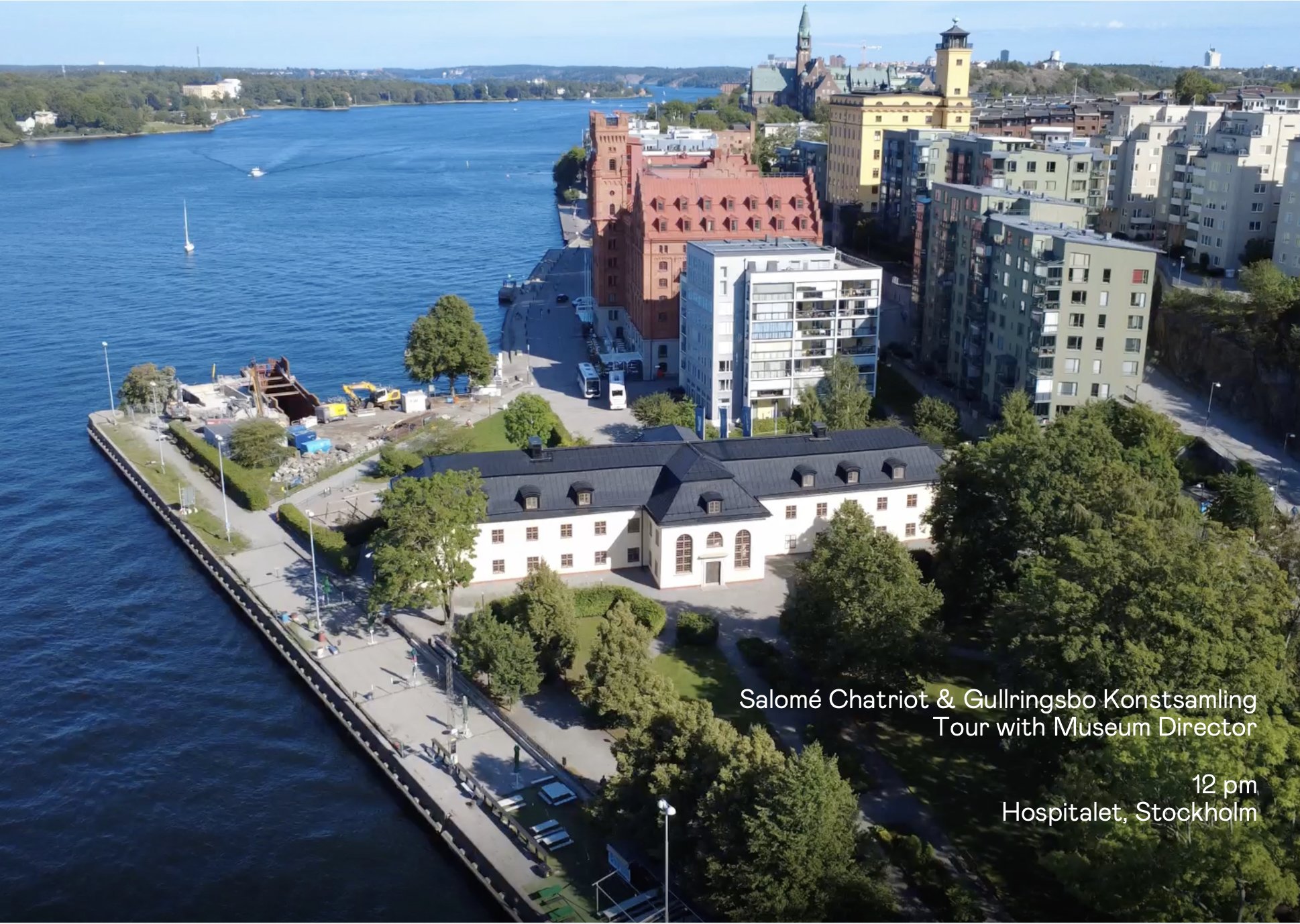 Guided tour of Hospitalet: Gullringsbo Konstsamlling &amp; Salomé Chatriot 