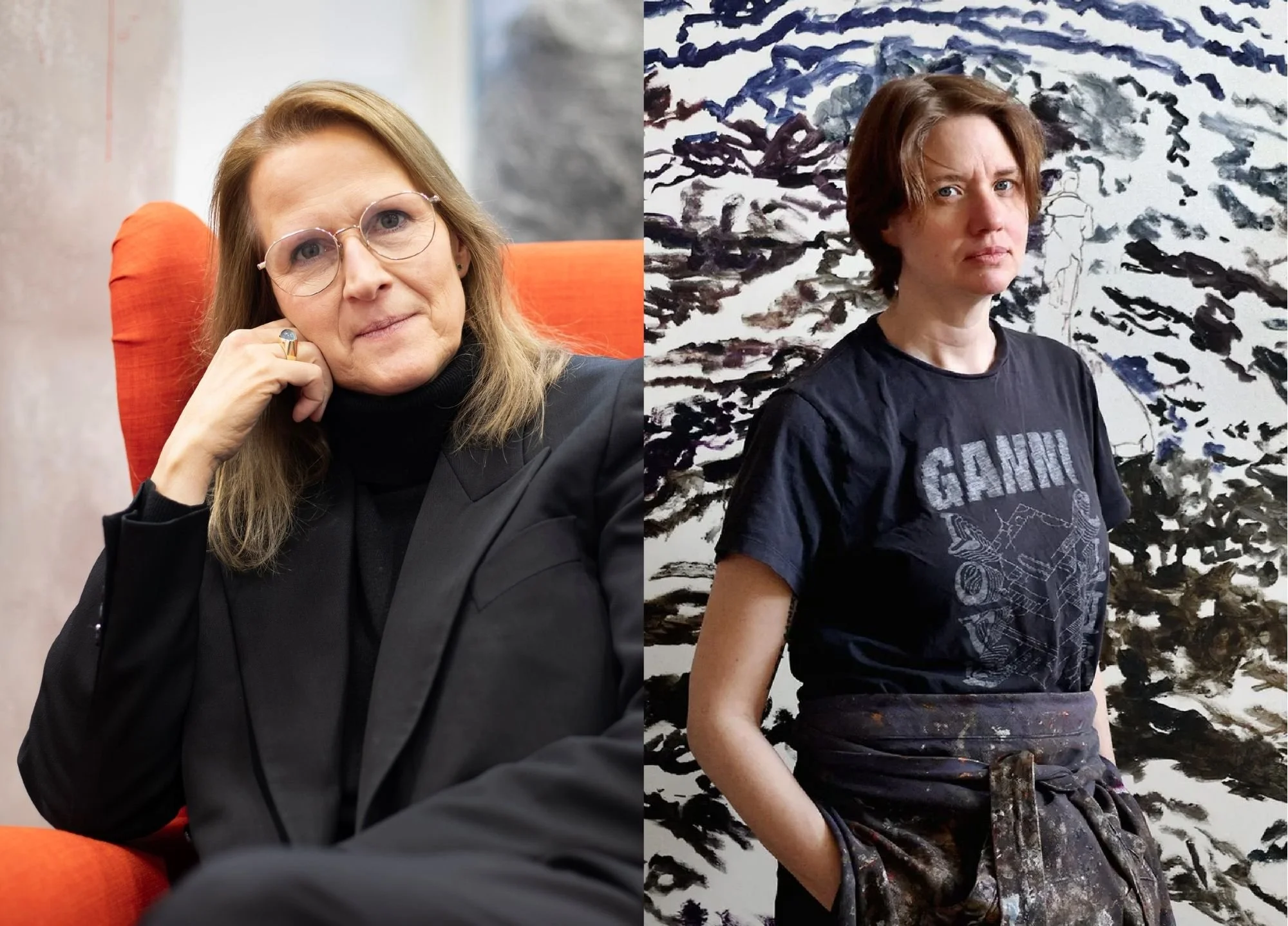 Artist Talk at the Royal Institute of Art: Vice-Chancellor Sanne Kofod Olsen and artist Sara-Vide Ericson