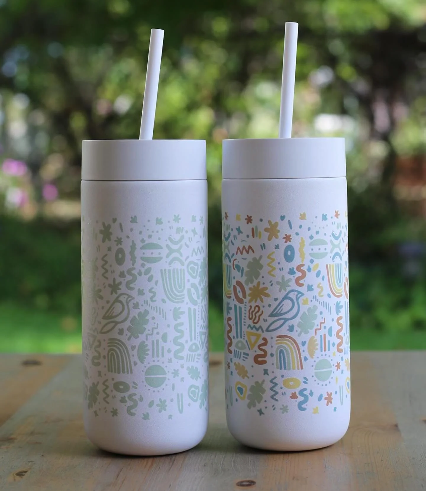 FELLOW COLD TUMBLER

Now you can keep your love on the weekend cold all day, errday  during this heat 🥵

Ceramic coated, spill resistant, will keep your drinks cool up to 18 hours! 

Sage Green or Multi-Color, which one are you getting? 👀