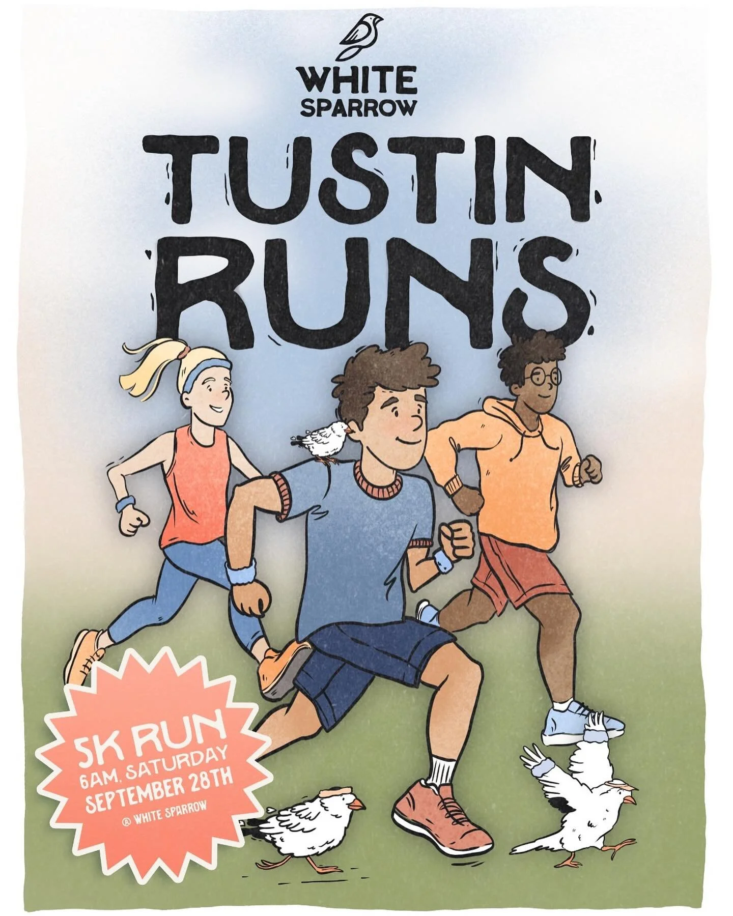 Introducing @Tustinruns! 

They are a local community based club based in Tustin encouraging everyone to come out and get active. They are hosting their first run on Saturday, the 28th at the shop. We&rsquo;ll meet at the shop at 6am while we wait fo