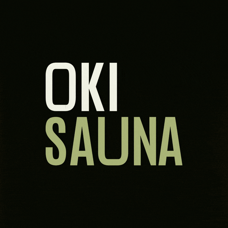 Oki sauna logo animation