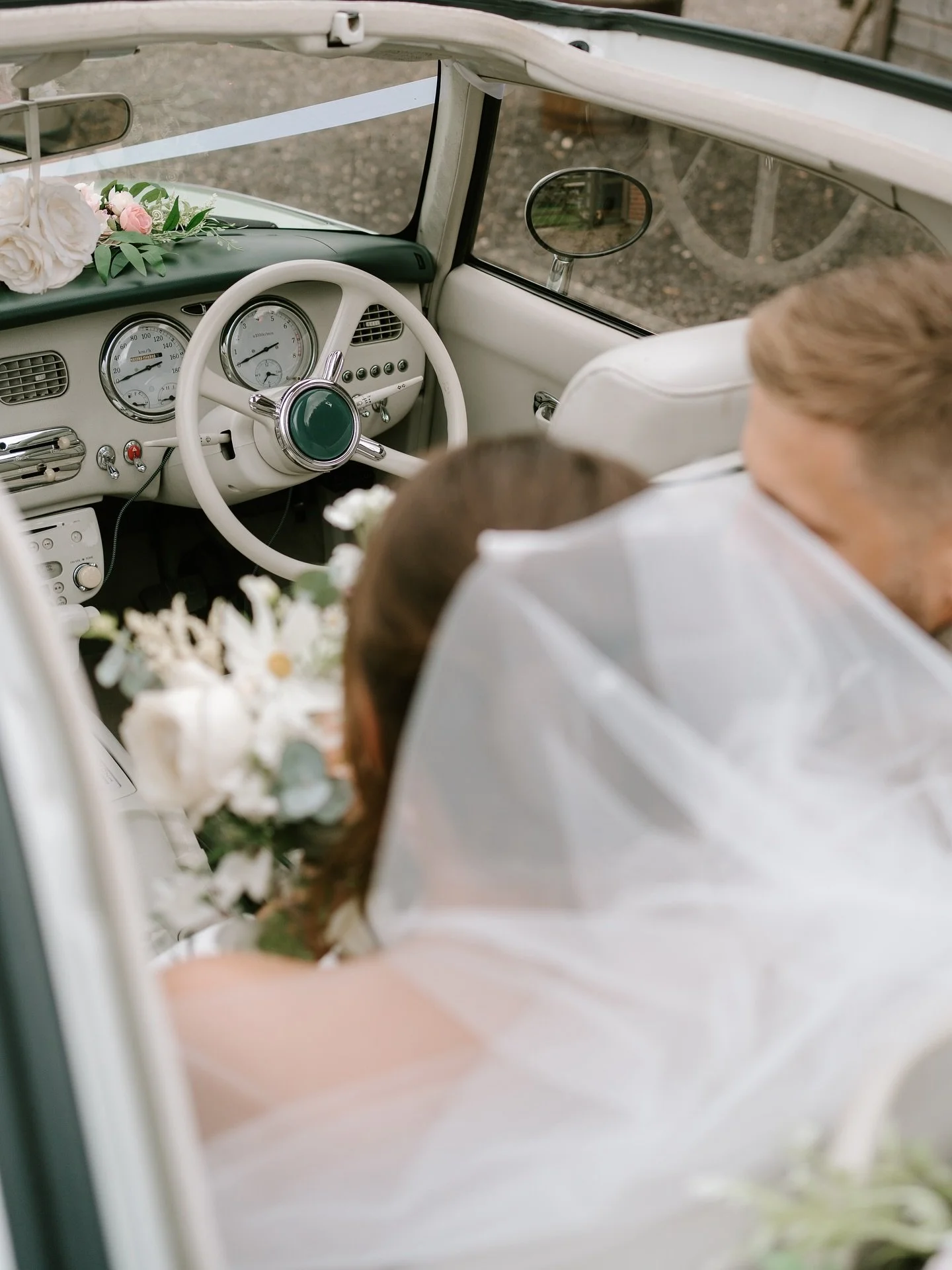 Talk about a dream wedding car! Sophie's favourite car, Flo the Nissan Figaro, made the perfect transportation on her big day.

#weddingcar #weddingphotographer #weddingphotography #weddingsupplier #suffolkweddings #ukweddingphotographer