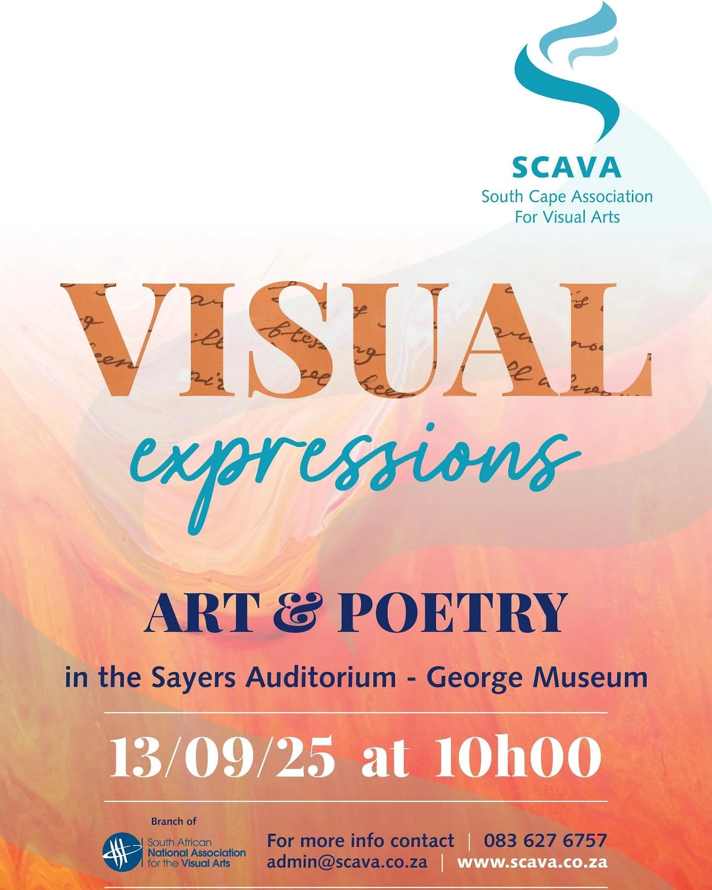 To all artists, poets and lovers of both✨ 

This will be the third year that SCAVA will have the opportunity to collaborate Poetry with the Visual Arts for &ldquo;SCAVA&rdquo;s VISUAL EXPRESSIONS Competition and Exhibition&rdquo; 

If you would like 