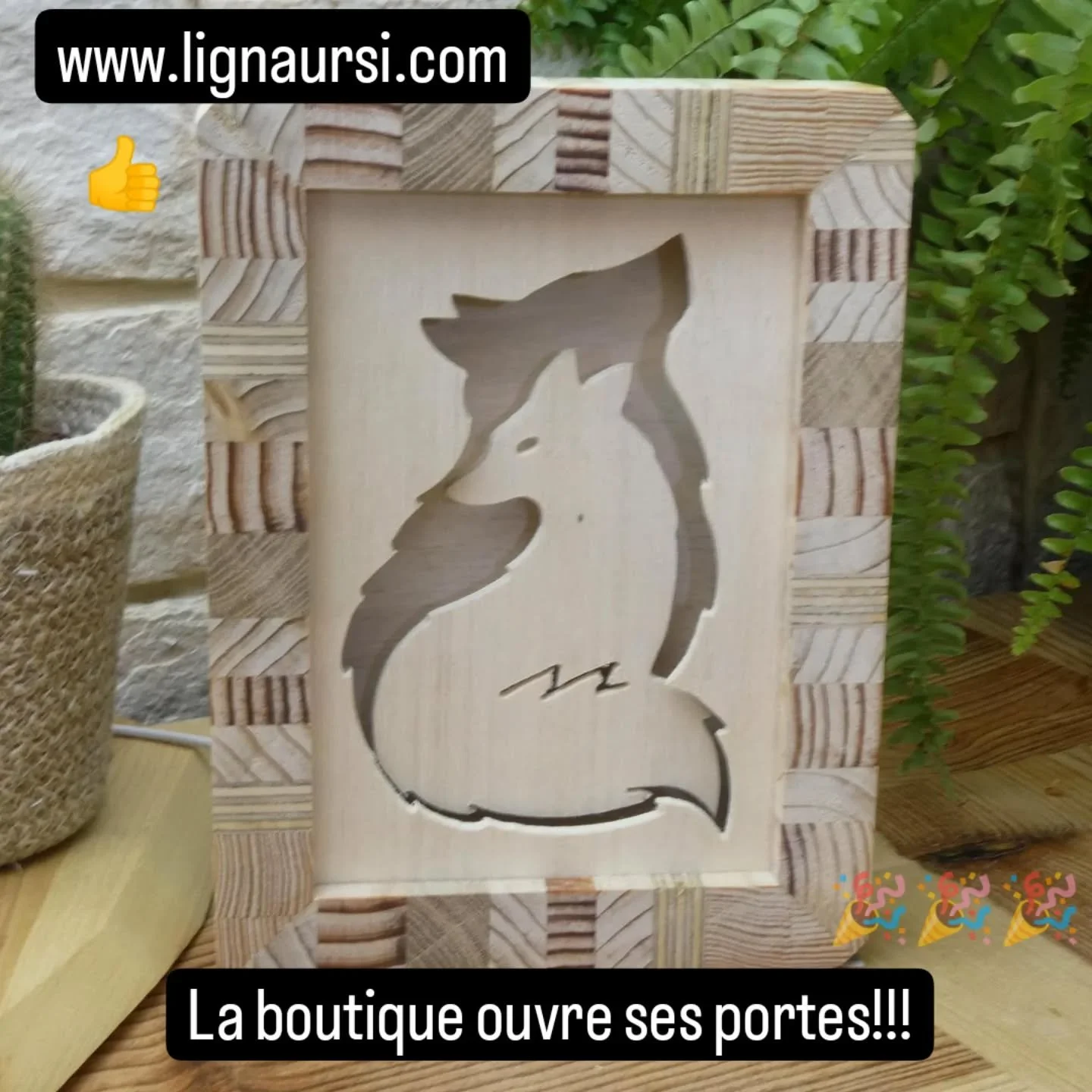 Ho ho ho... Joyeuses f&ecirc;tes &agrave; tous !🎄
C'est avec grand plaisir que je vous annonce l'ouverture de ma boutique en ligne! 🎉
Rendez vous sur 

www.lignaursi.com

Venez y retrouver mes derni&egrave;res veilleuses ! 
7 mod&egrave;les diff&ea