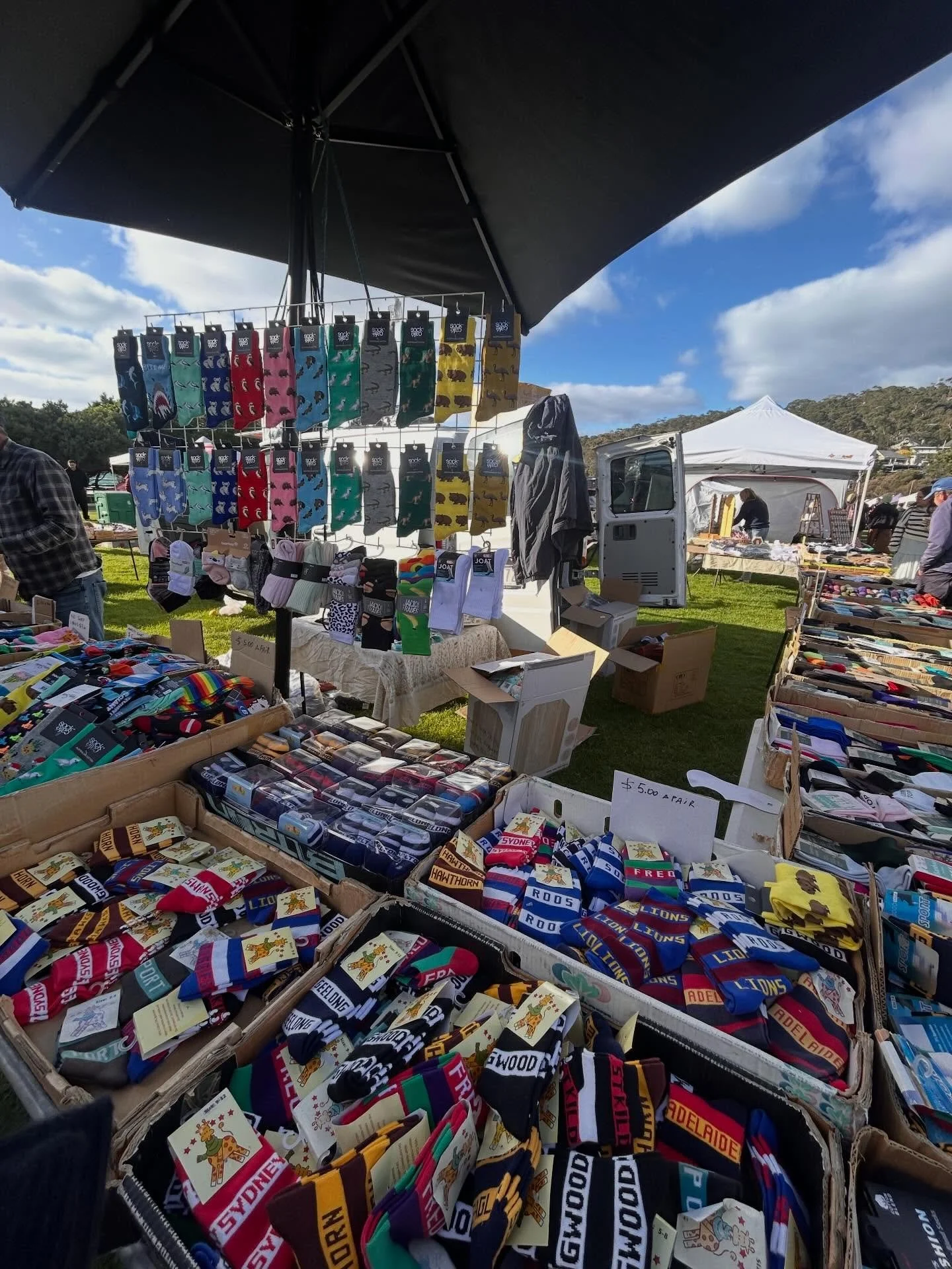 Restocking for #wackysockwednesday