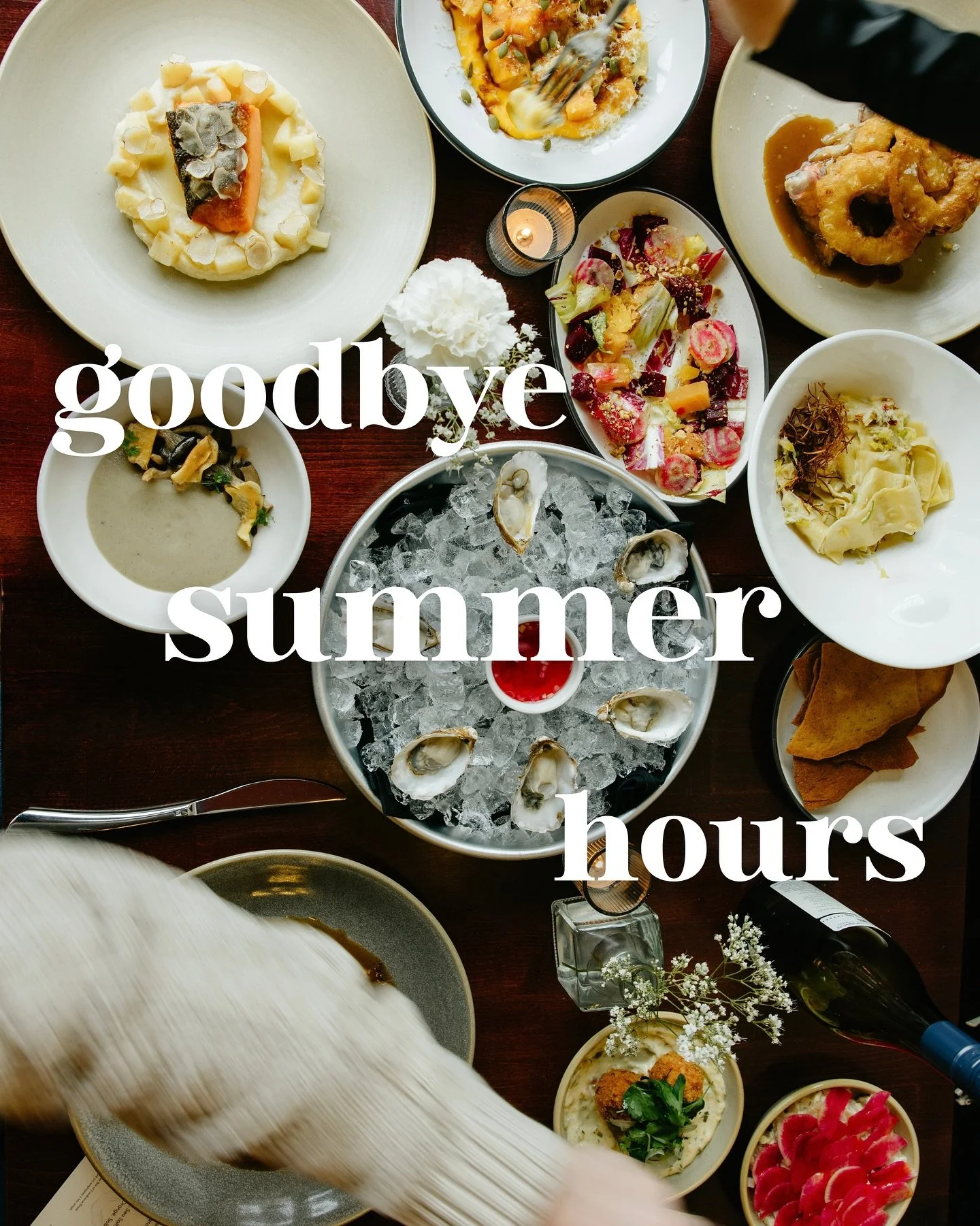 Summer is winding down, and starting today, we are CLOSED again Tuesday + Wednesday! We will be open Thursday-Monday for happy hour 3-5, dinner 5-9. SEE YA SOON! 

#anacortes #oysterbar #pnwfood #skagitvalley #bellinghamfood #seattlefood