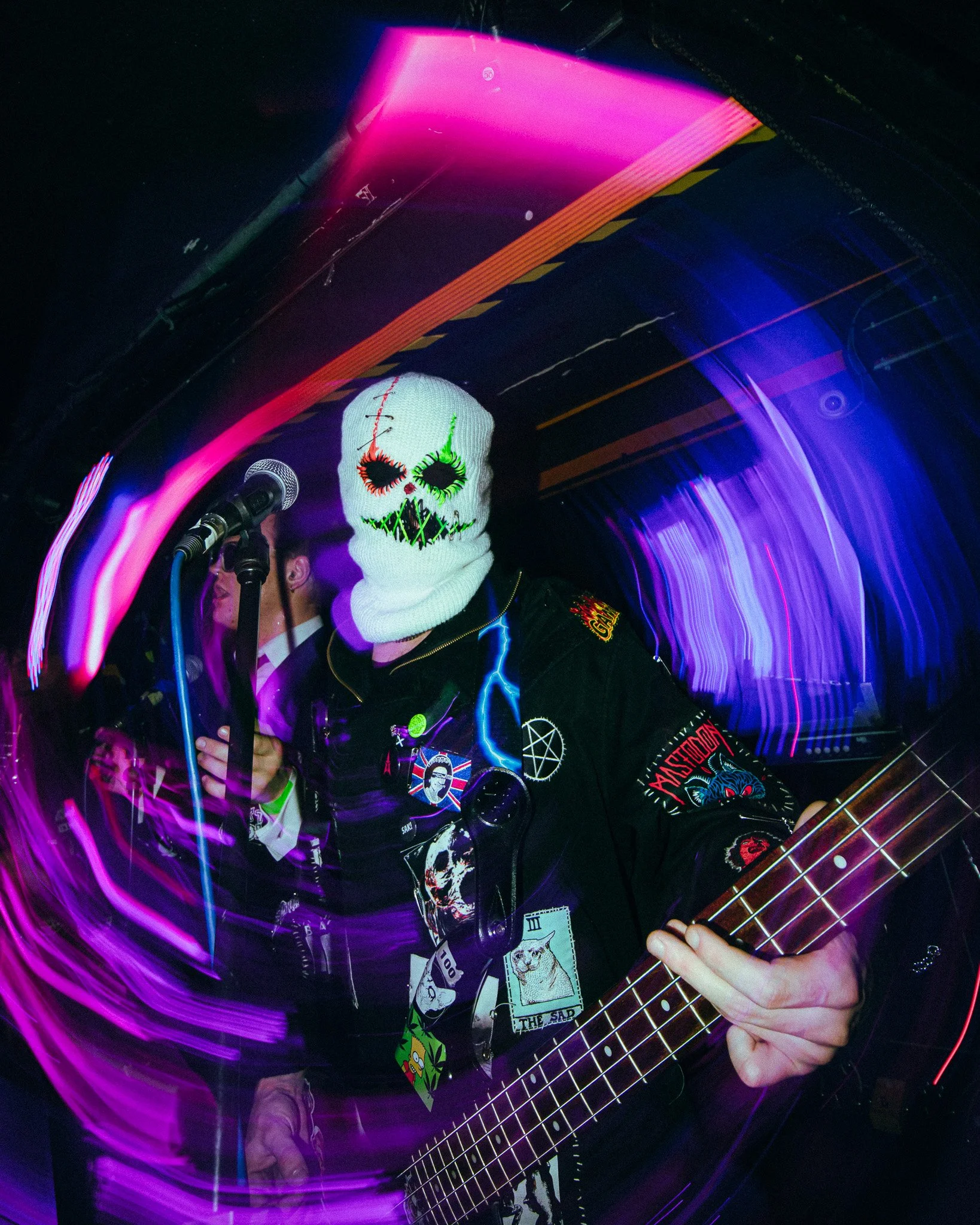 energetic Shutter drag image of Kick The Clown supporting SAK! at The Exchange, Bristol