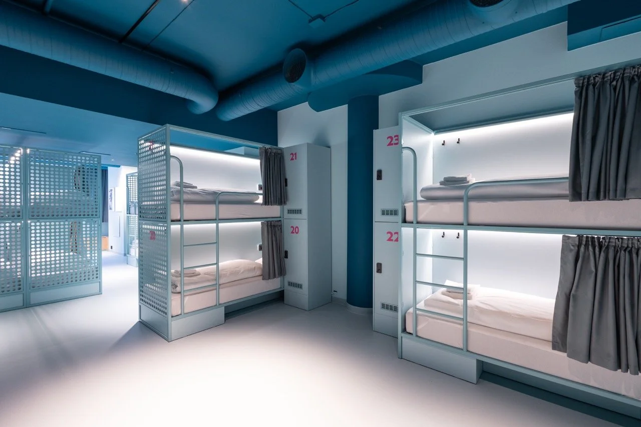 Mermaid Cove dorm Bunks at Rode hostel