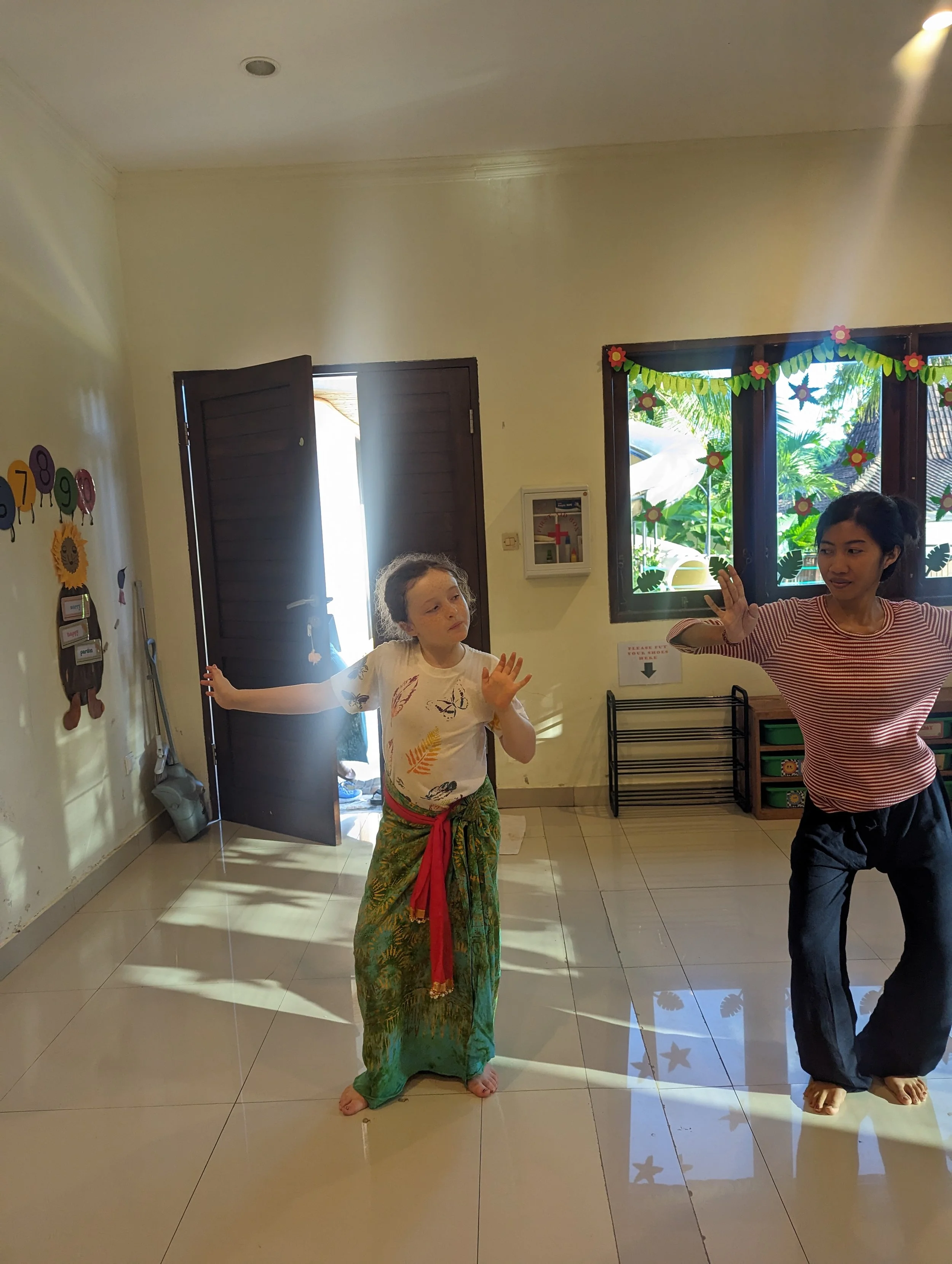 Dance class in Ubud for kids