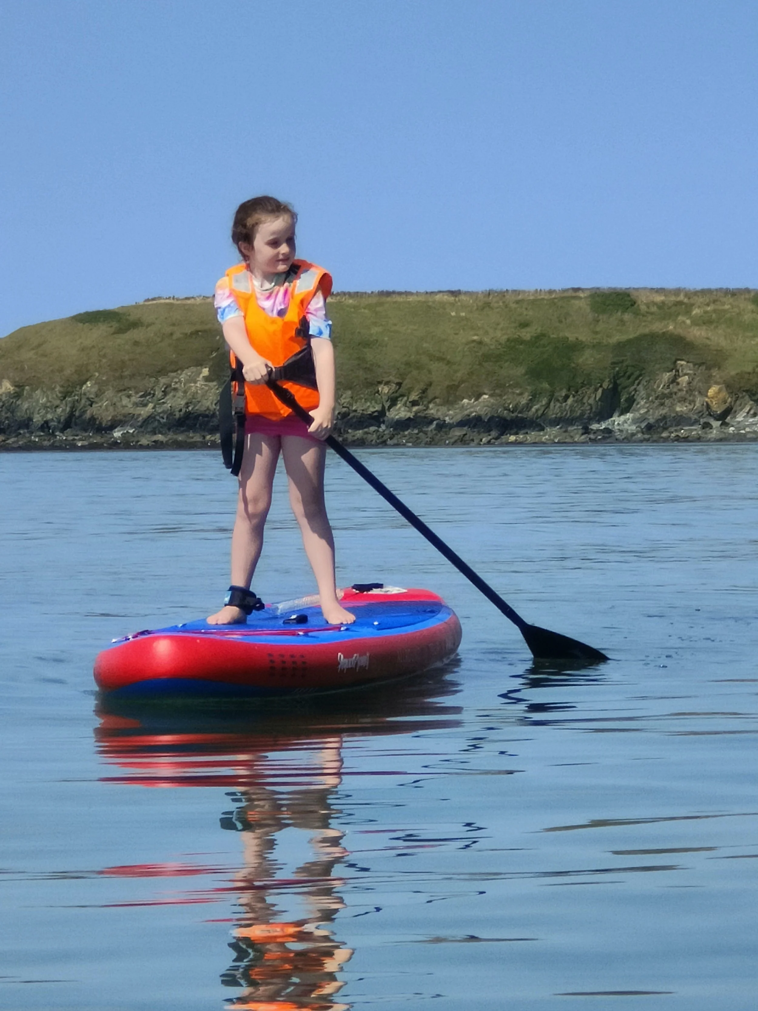 Paddleboarding in Wales