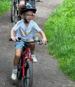 Ted undertaking his fundraising event for the uk charity for tnbc