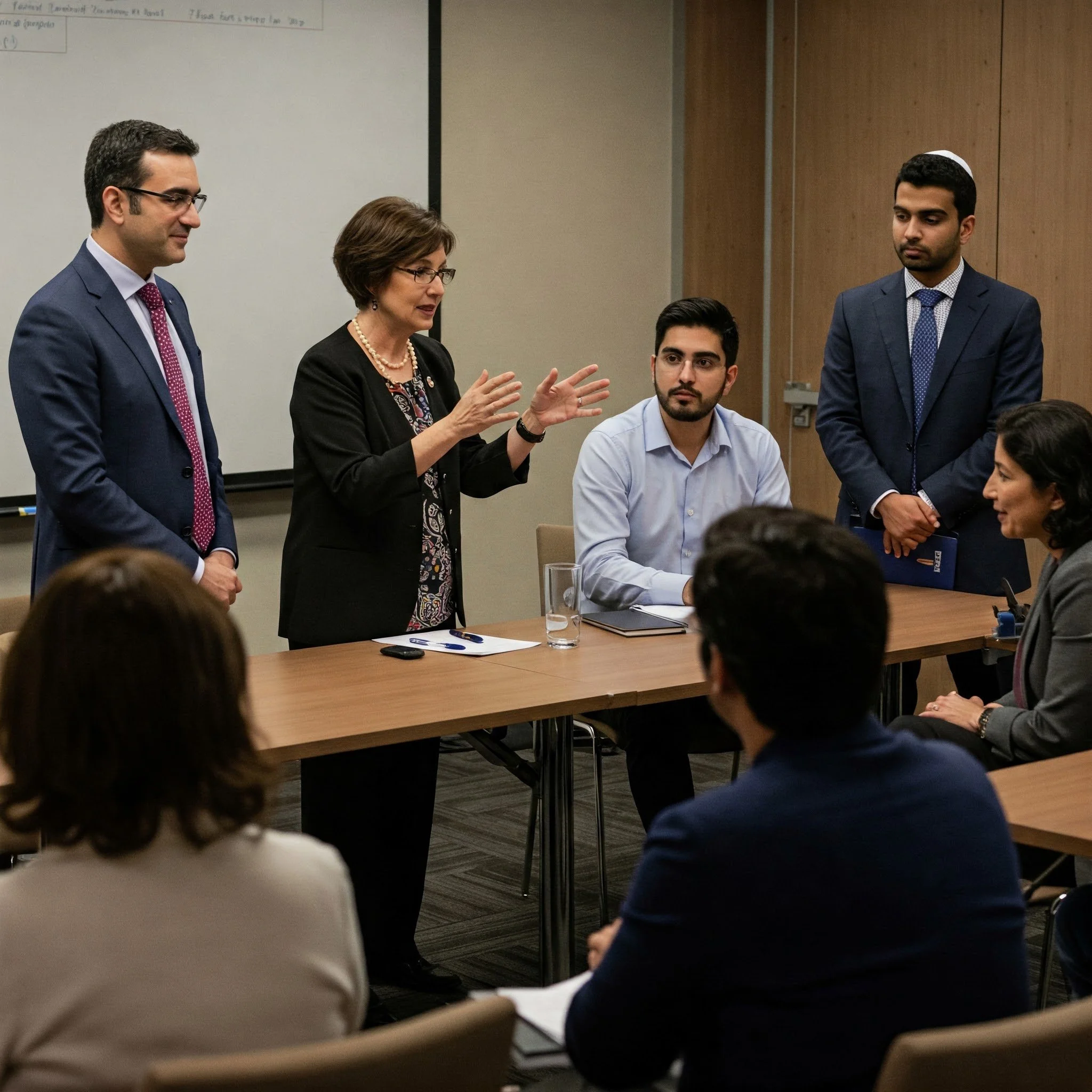 Unmasking Propaganda: The Role of Professional Conversations in Addressing Antisemitism