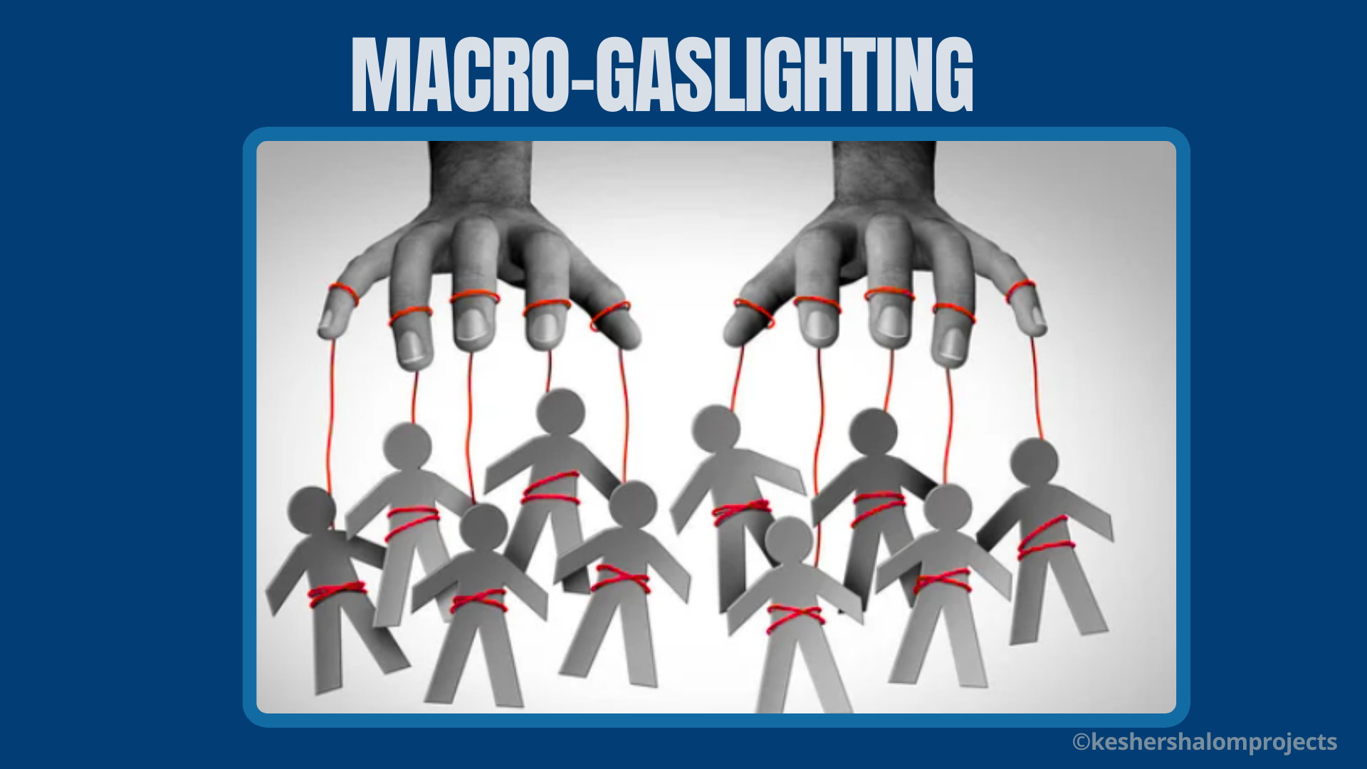 Macro Gaslighting: When an Entire Community Is Told It’s Imagining the Harm