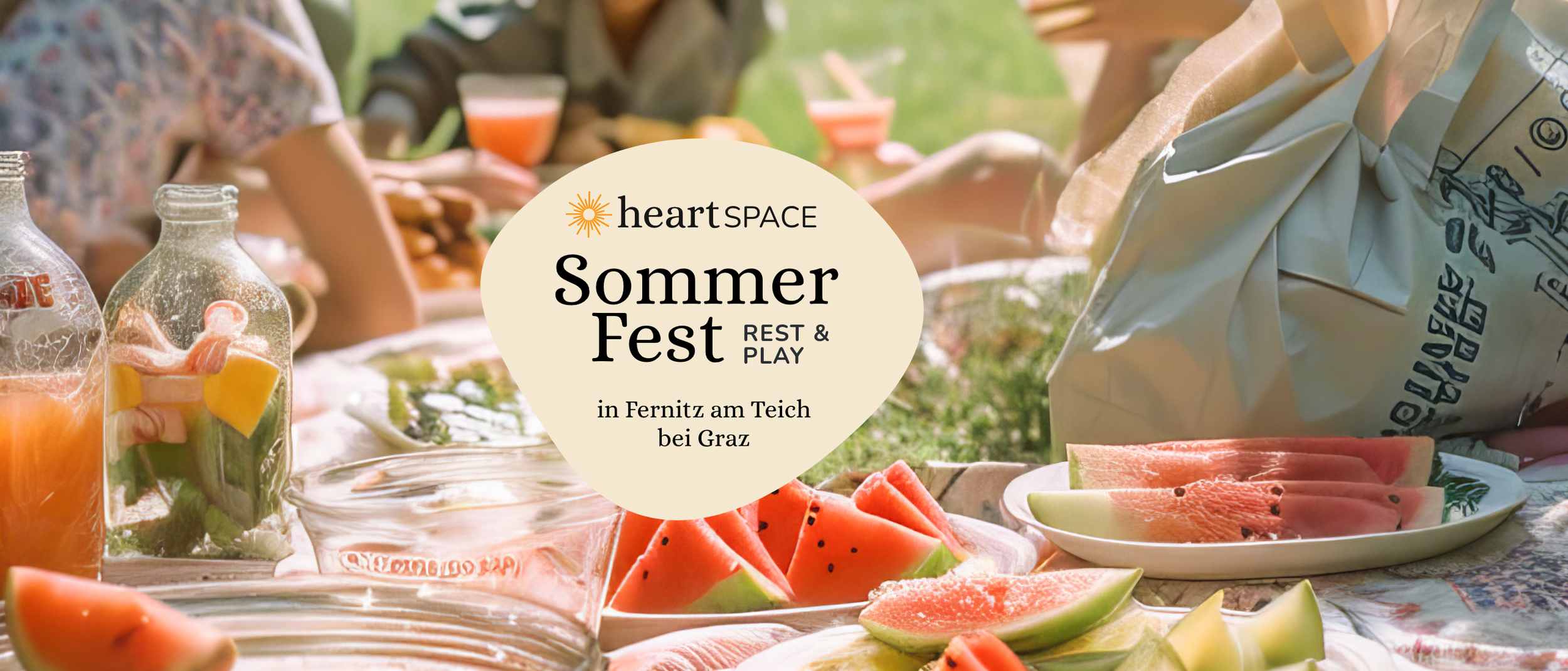 Sommerfest “Rest and play am Teich” mit Lisa & Jess