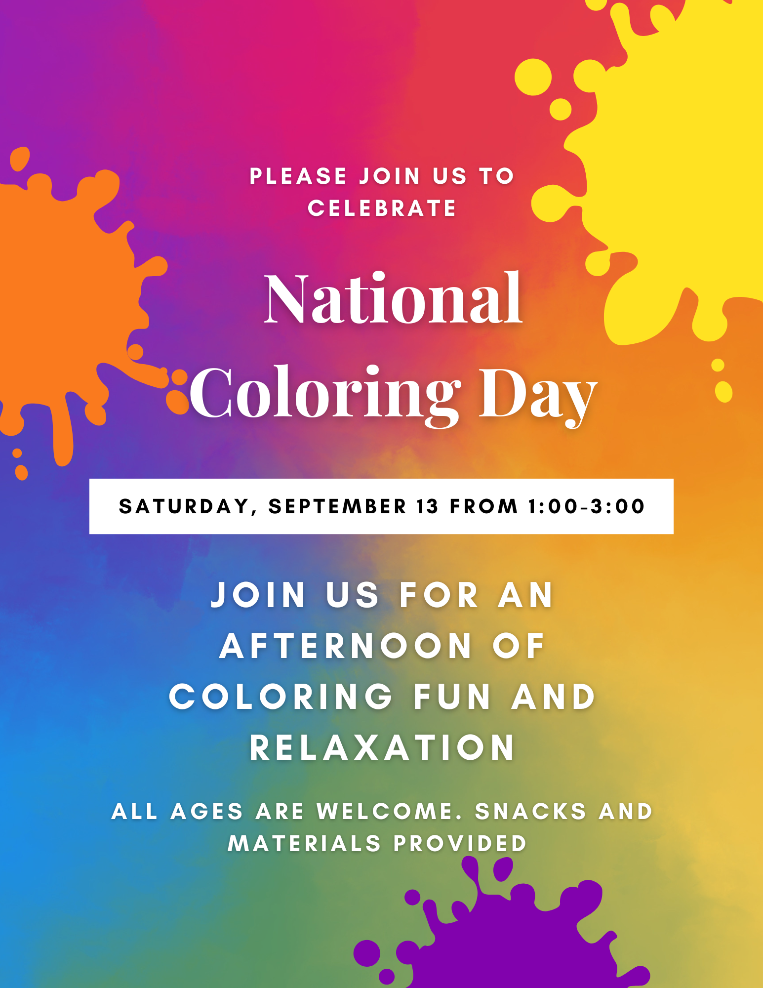Coloring Day