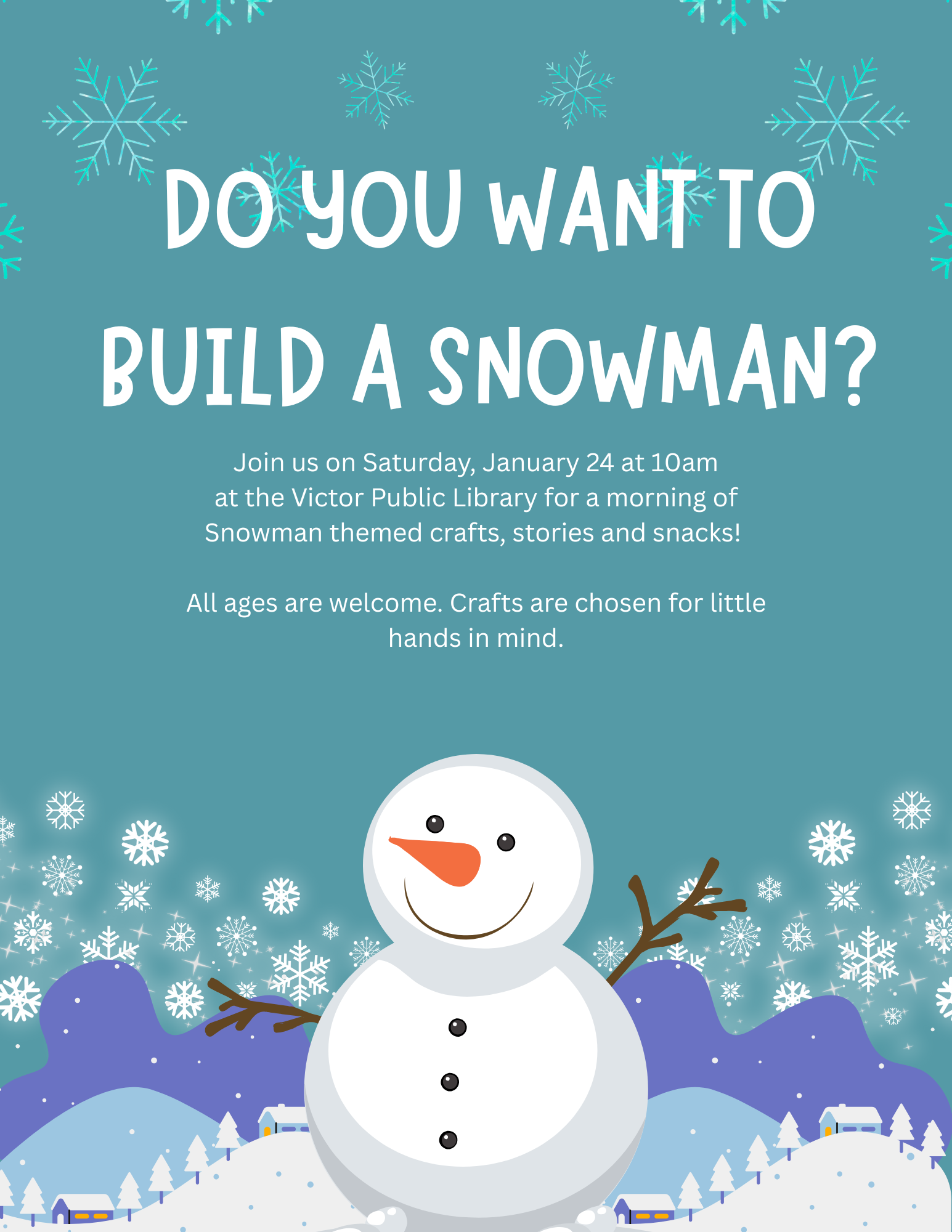 Do You Want to Build a Snowman?