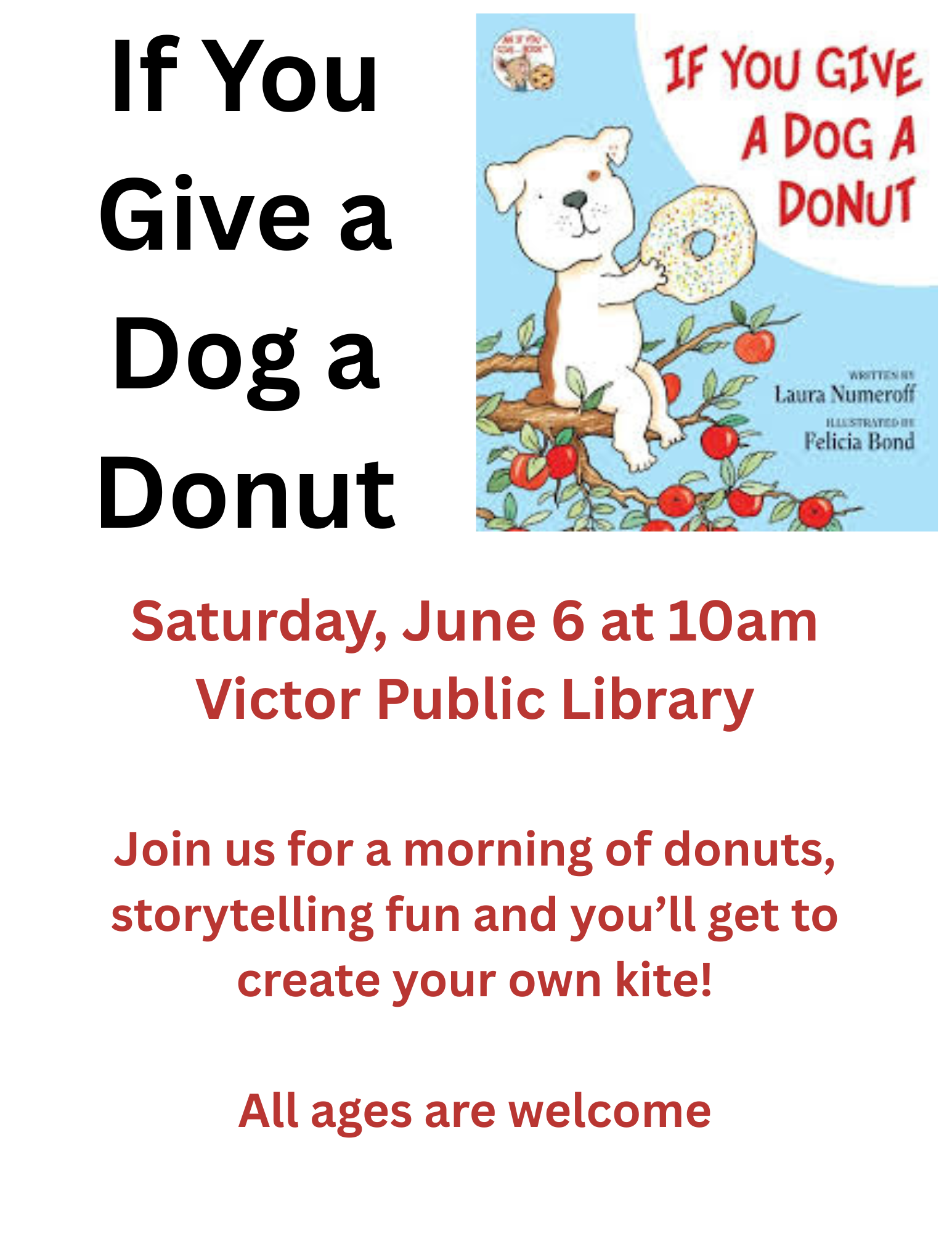 If you give a dog a donut
