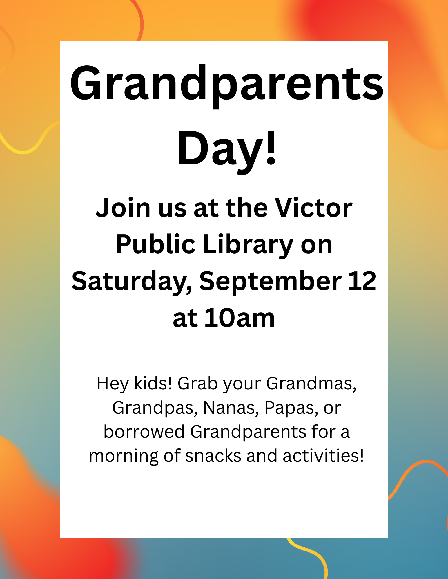 GRANDPARENTS DAY