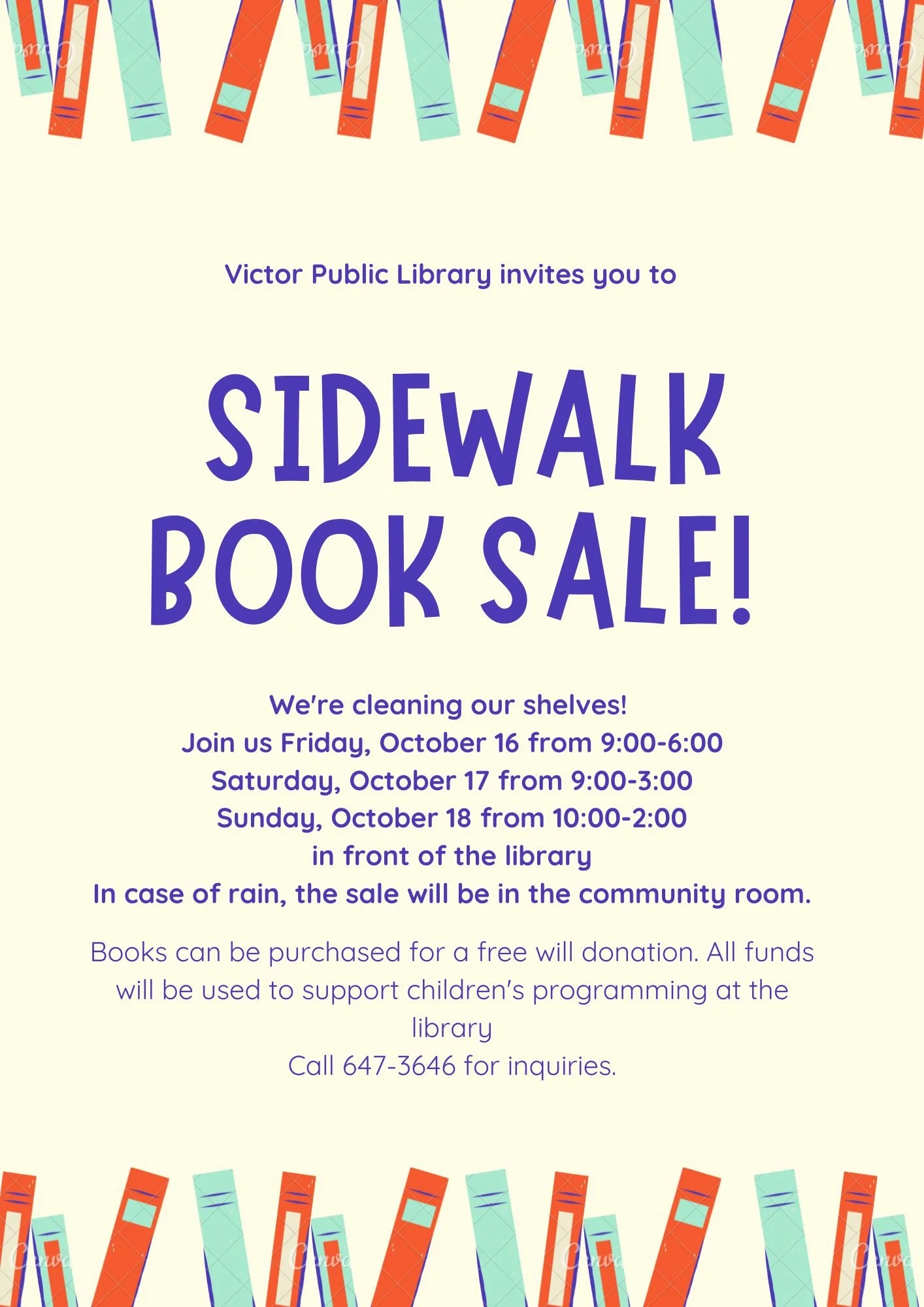 Fall Book Sale