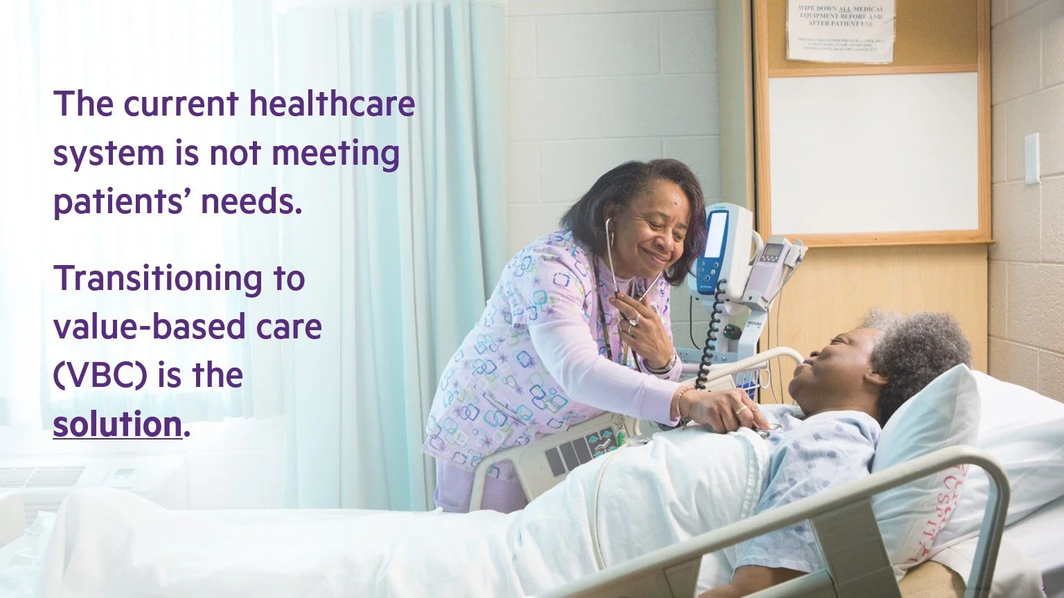 Three steps: Better health outcomes through value-based care
