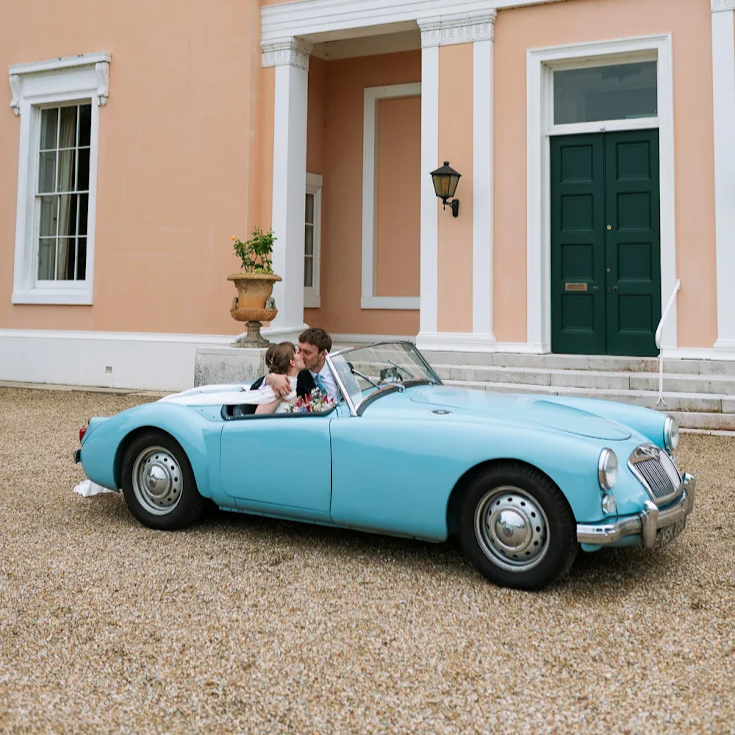 "Paddock Prestige were great. Super smooth drop off and pick up. The car really added that extra touch to make our day super special."