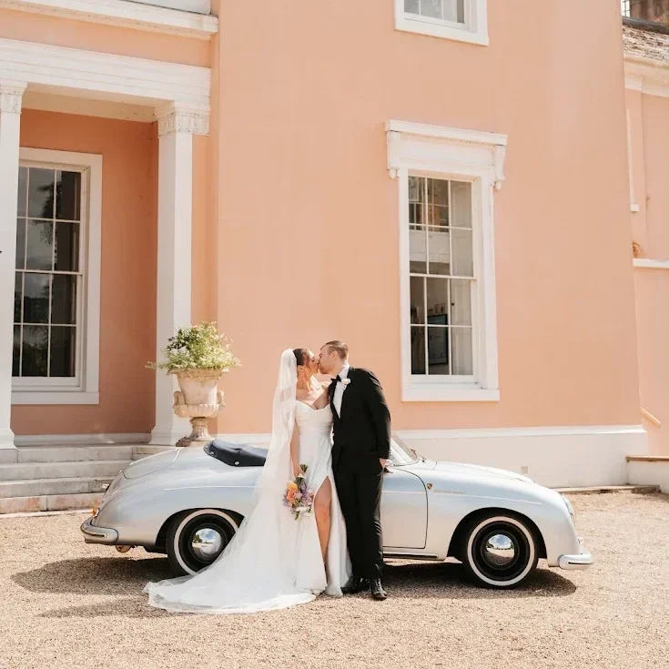 "We hired the Porsche 356 for our wedding at Bignor Park, and everyone was obsessed with it."