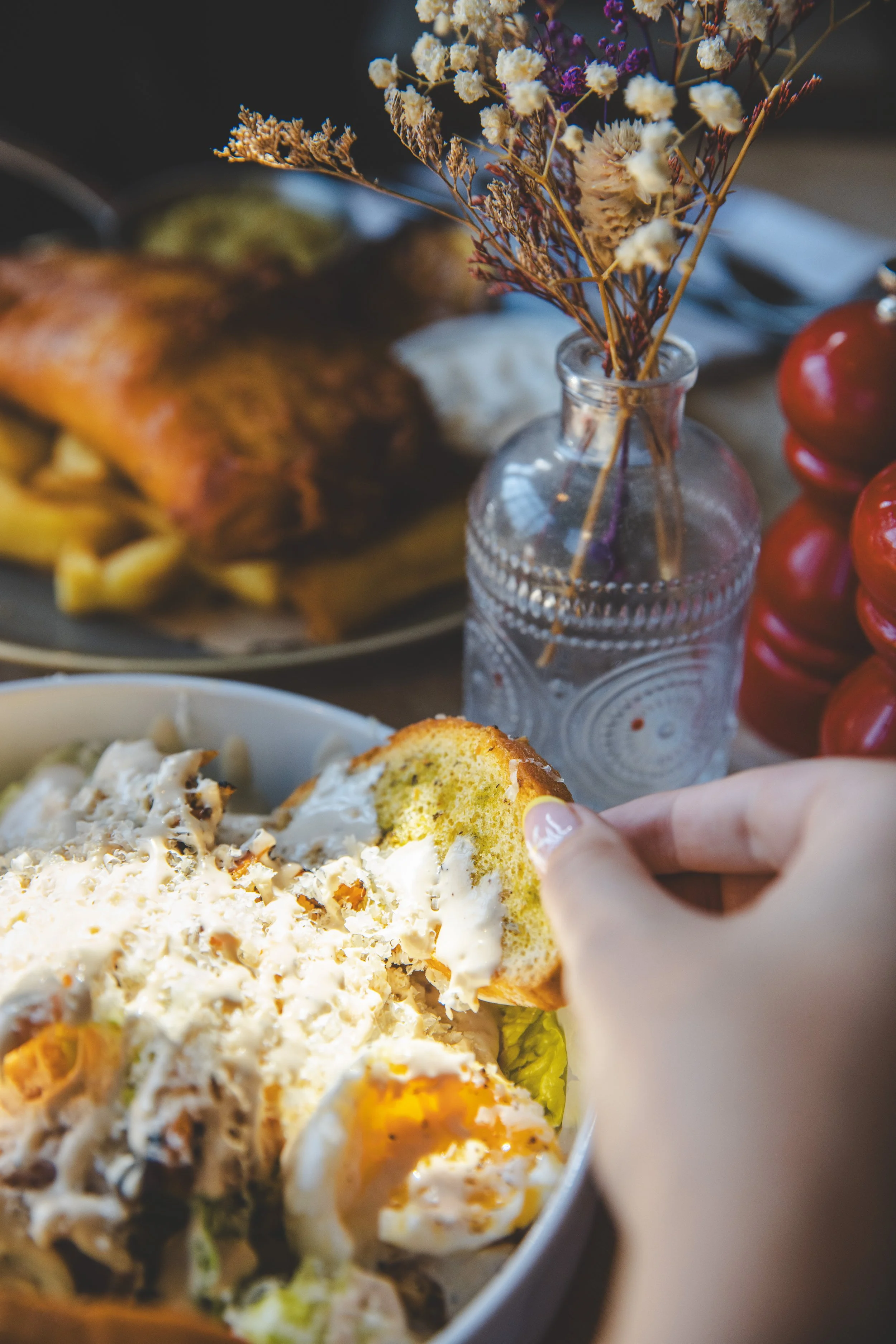 white horse food