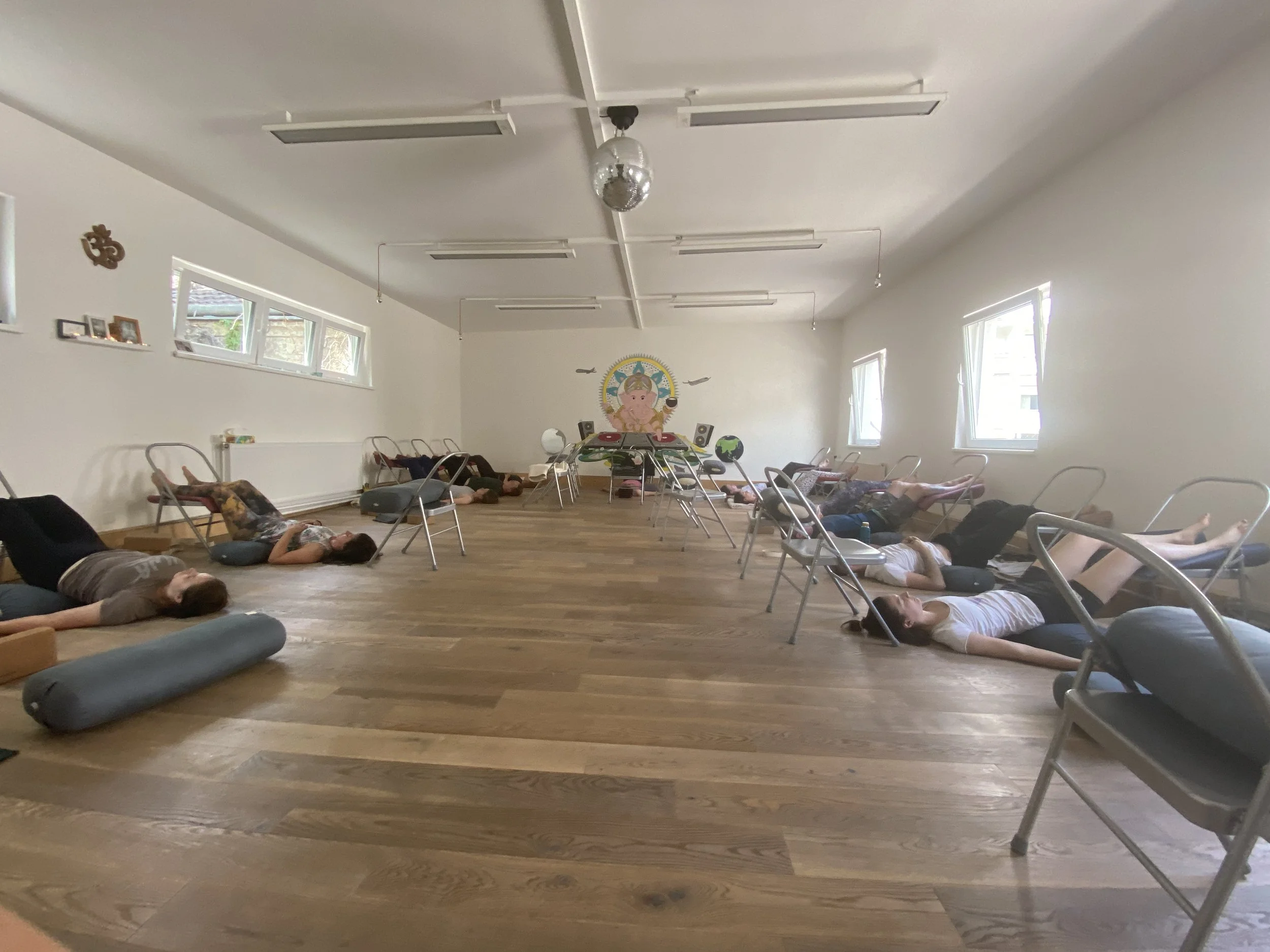 Iyengar Backbending Class